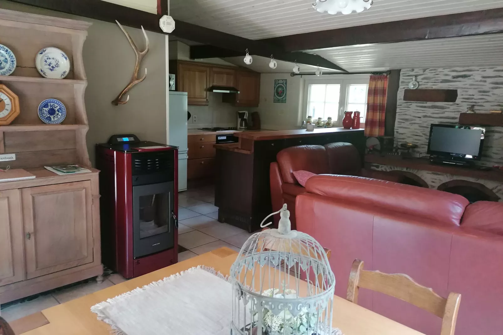 La Canne à Pêche-Living room