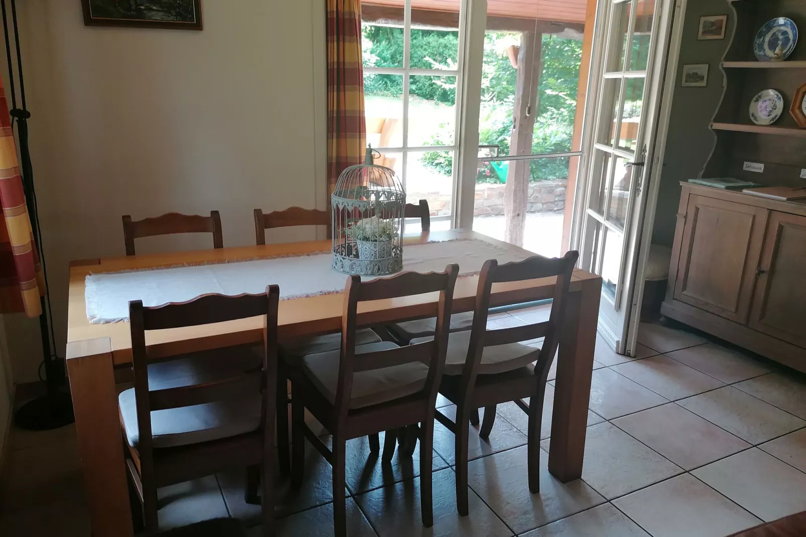 La Canne à Pêche-Dining room