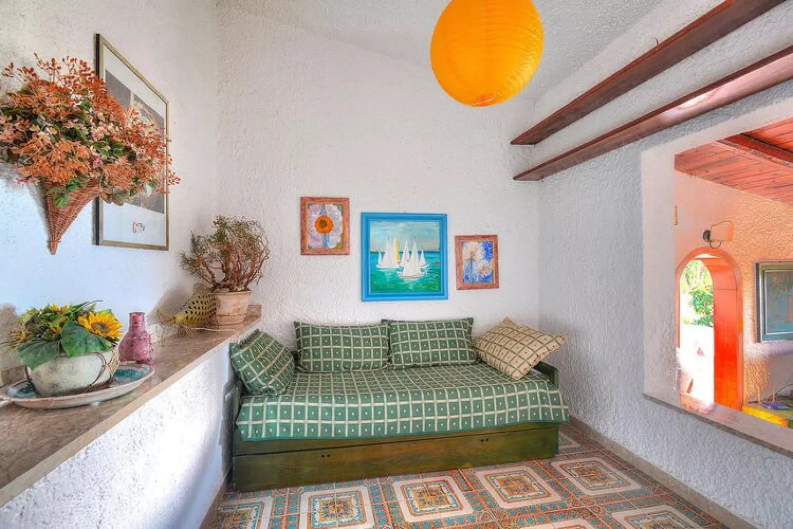 Holiday home, Fontane Bianche-Villa Tanah-Lot-Living room