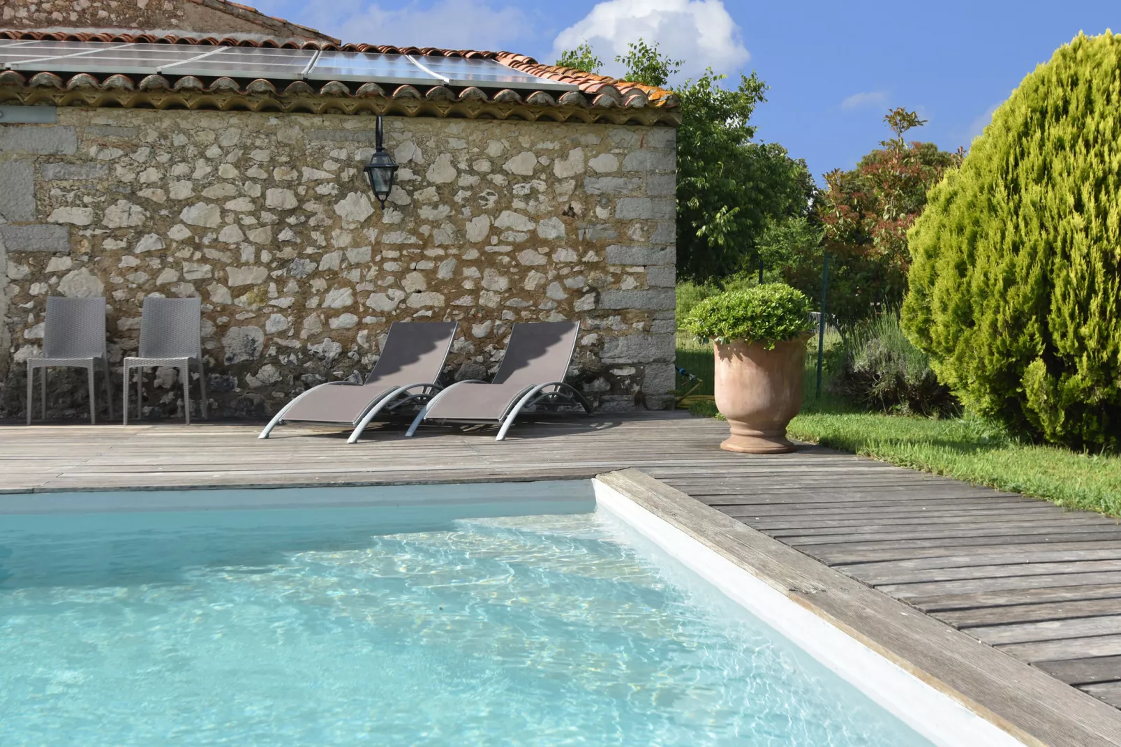 Domaine de Lavit-Piscine