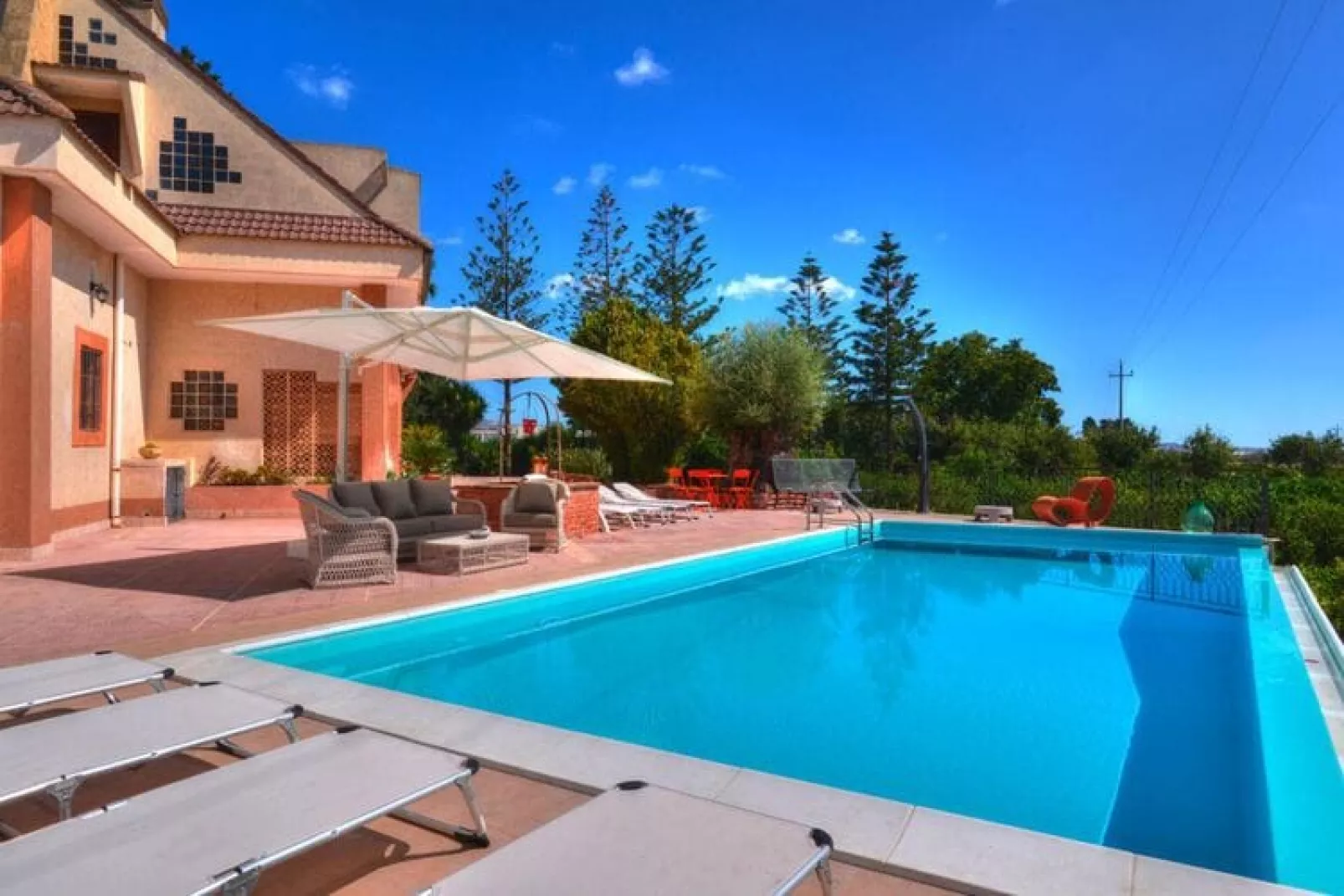 Holiday home Floridia-Villa Smeraldo10 Pax mit Privatpool-Schwimmbad