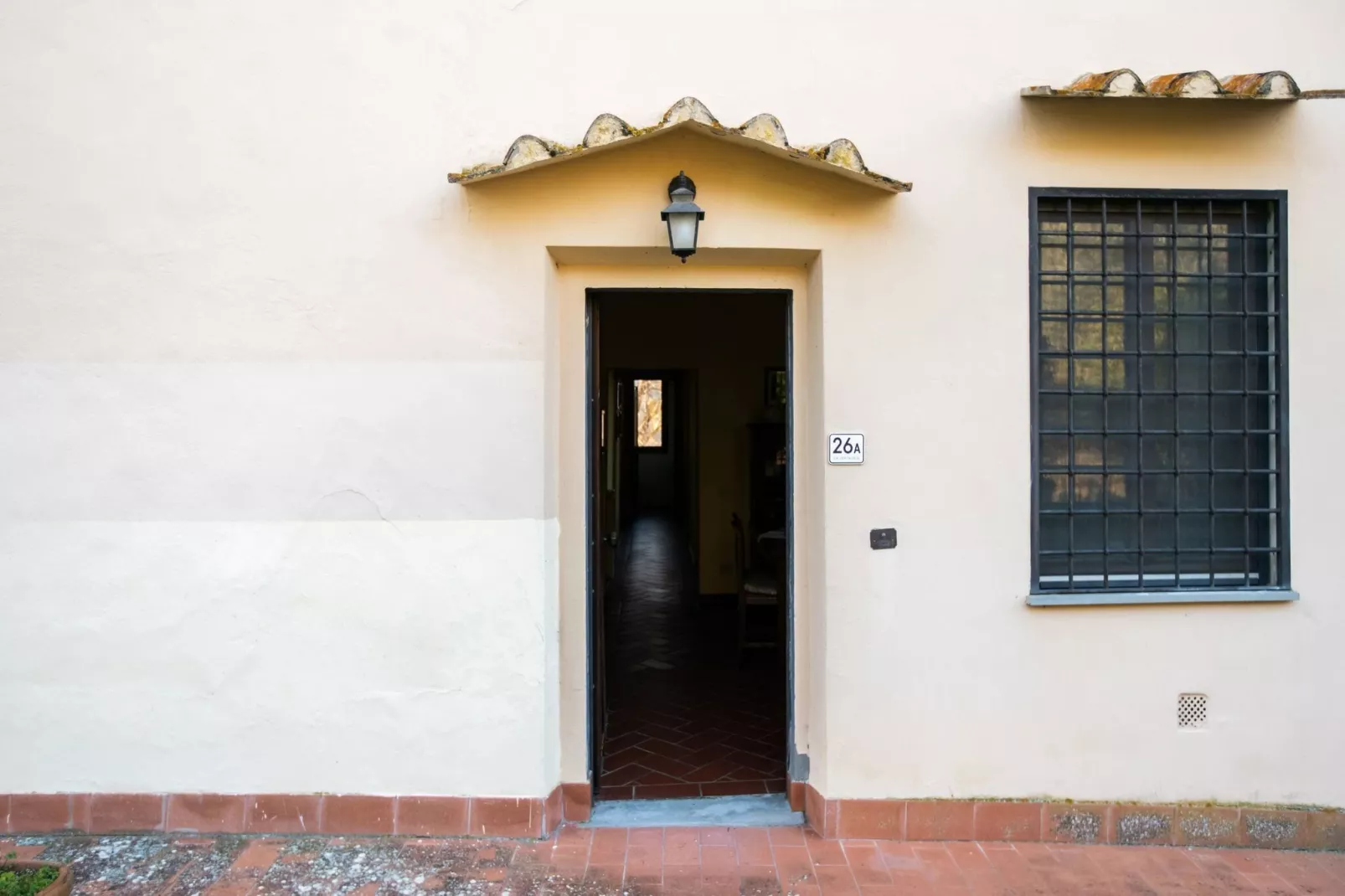Loggia-Empfangshalle