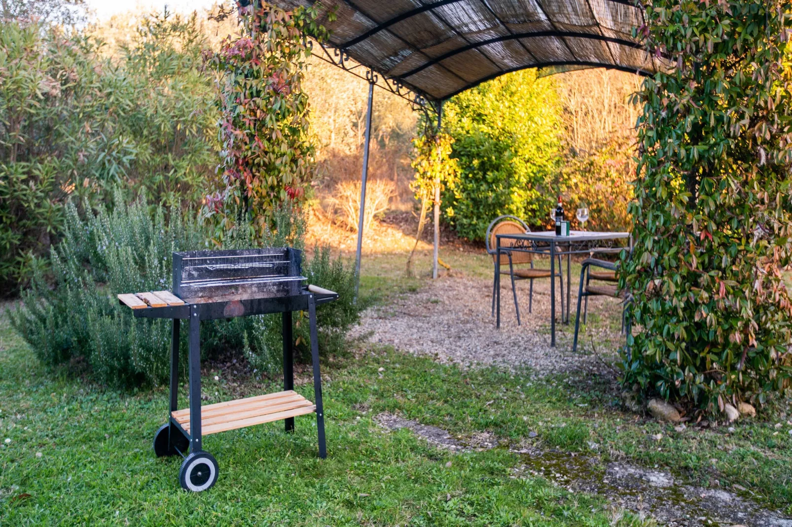Loggia-Garten Sommer