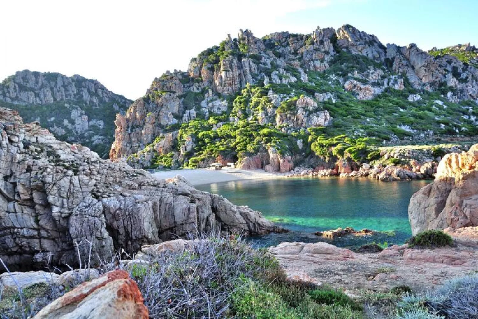 Holiday resort, Costa Paradiso-Villino trilo piscina-Water view