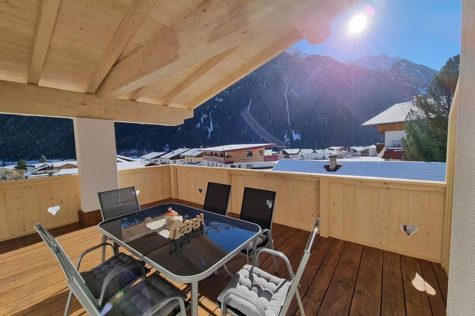 Haus Alpenpanorama-Terrasse / balcon