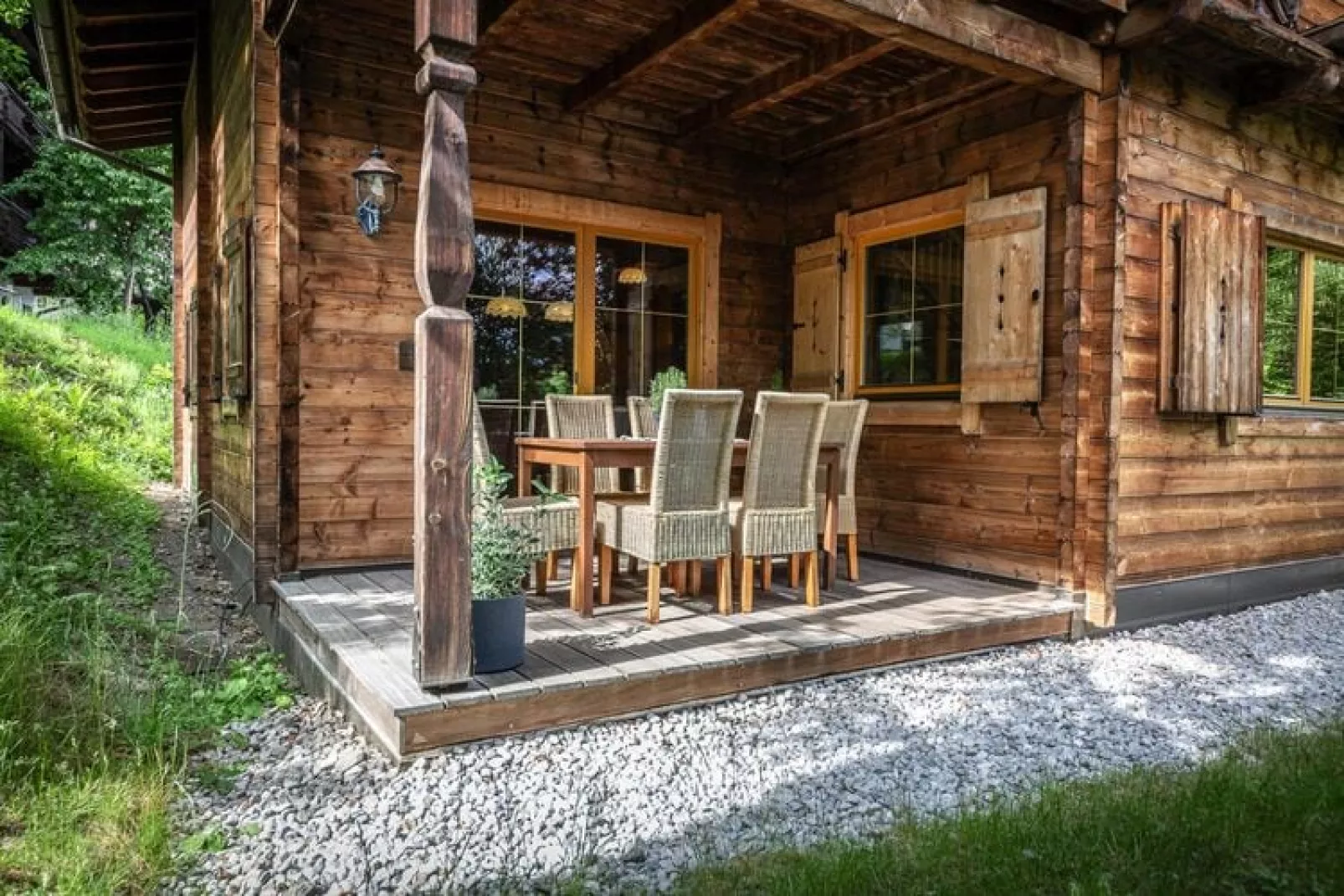 Chalets Almdorf Zillertal Fügen-Haus 8 Personen-Exterior summer