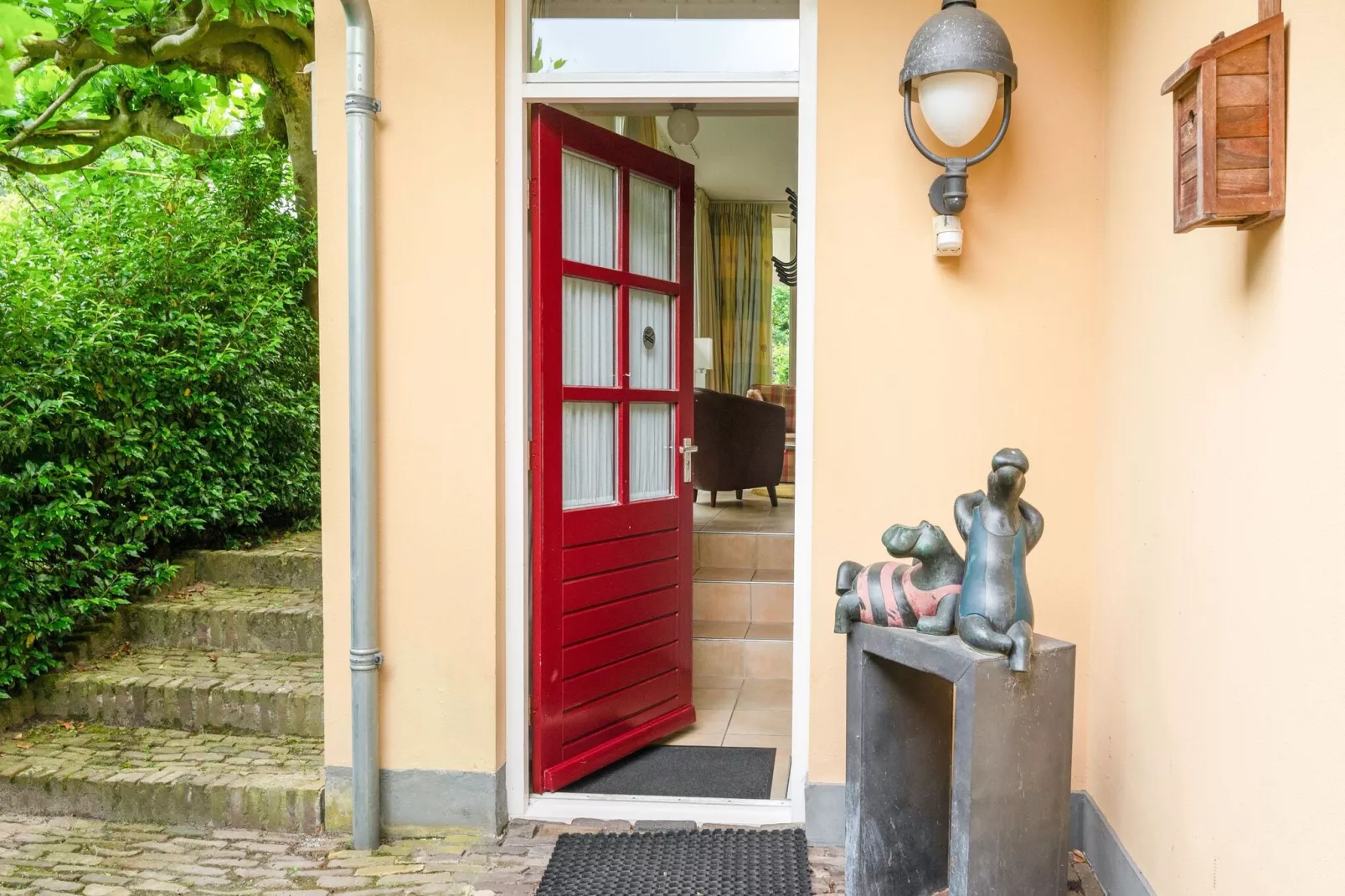 De Engelse tuin van Oldenzaal-Reception hall