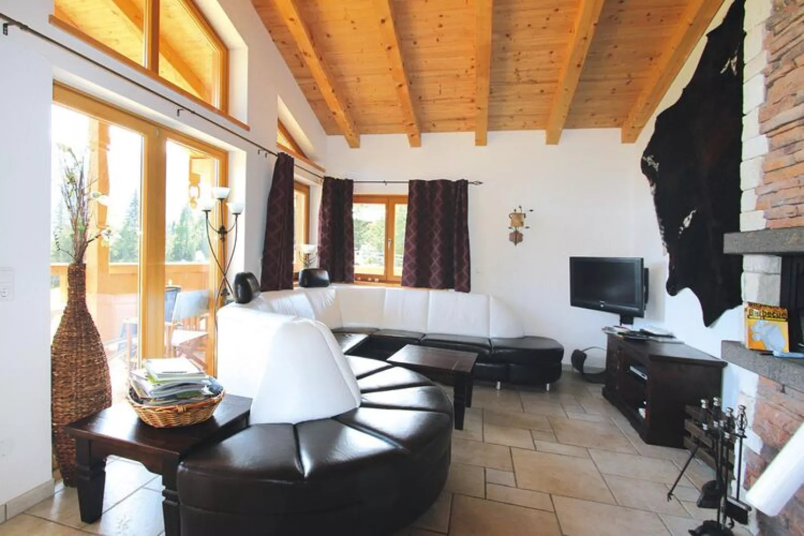 Chalet Bergdiamant-Living room