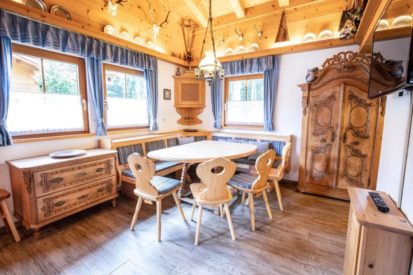 Ferienhaus Munterhütte-Salle à manger