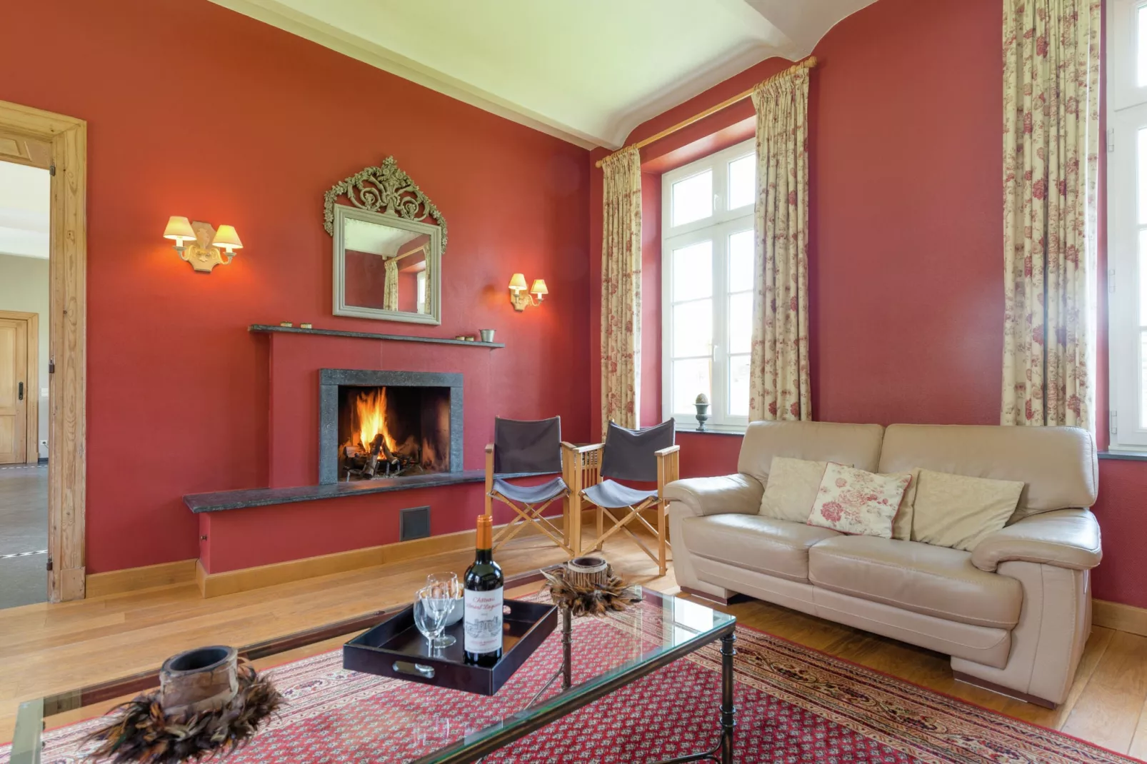 Le Hameau du Château-Wohnzimmer