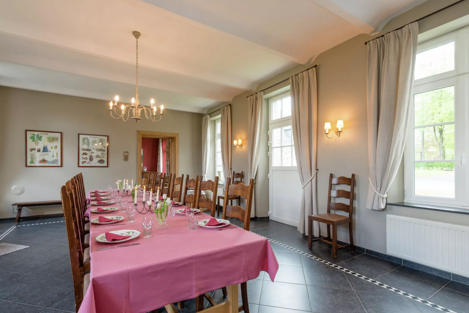 Le Hameau du Château-Esszimmer