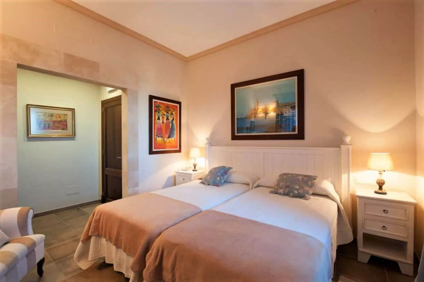 Can Corem de Son Moix-Bedroom