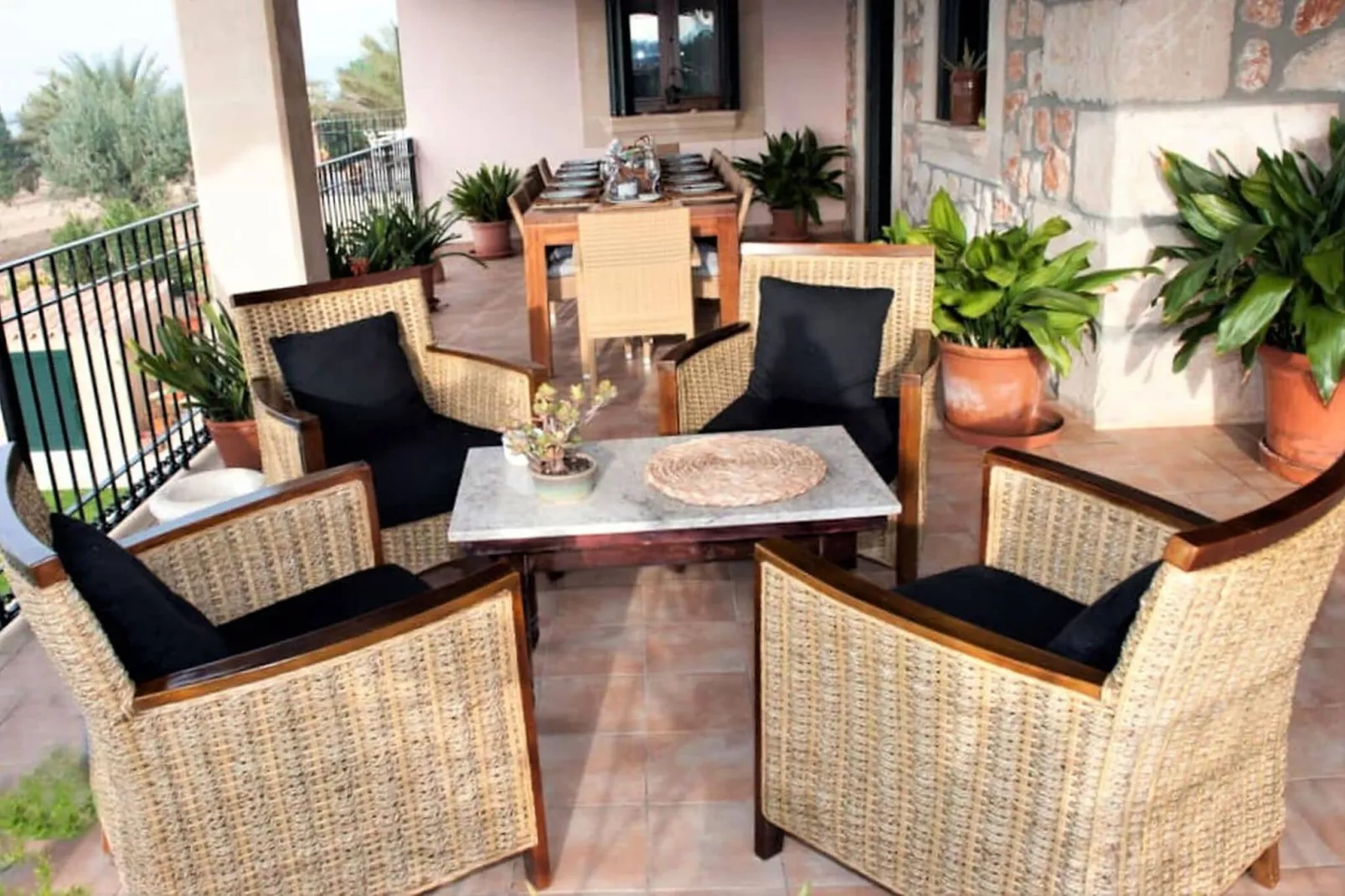 Can Corem de Son Moix-Terrace balcony