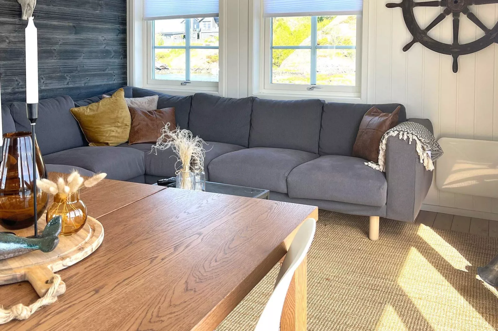 12 Personen Ferienhaus in bremnes-By Traum-Innen