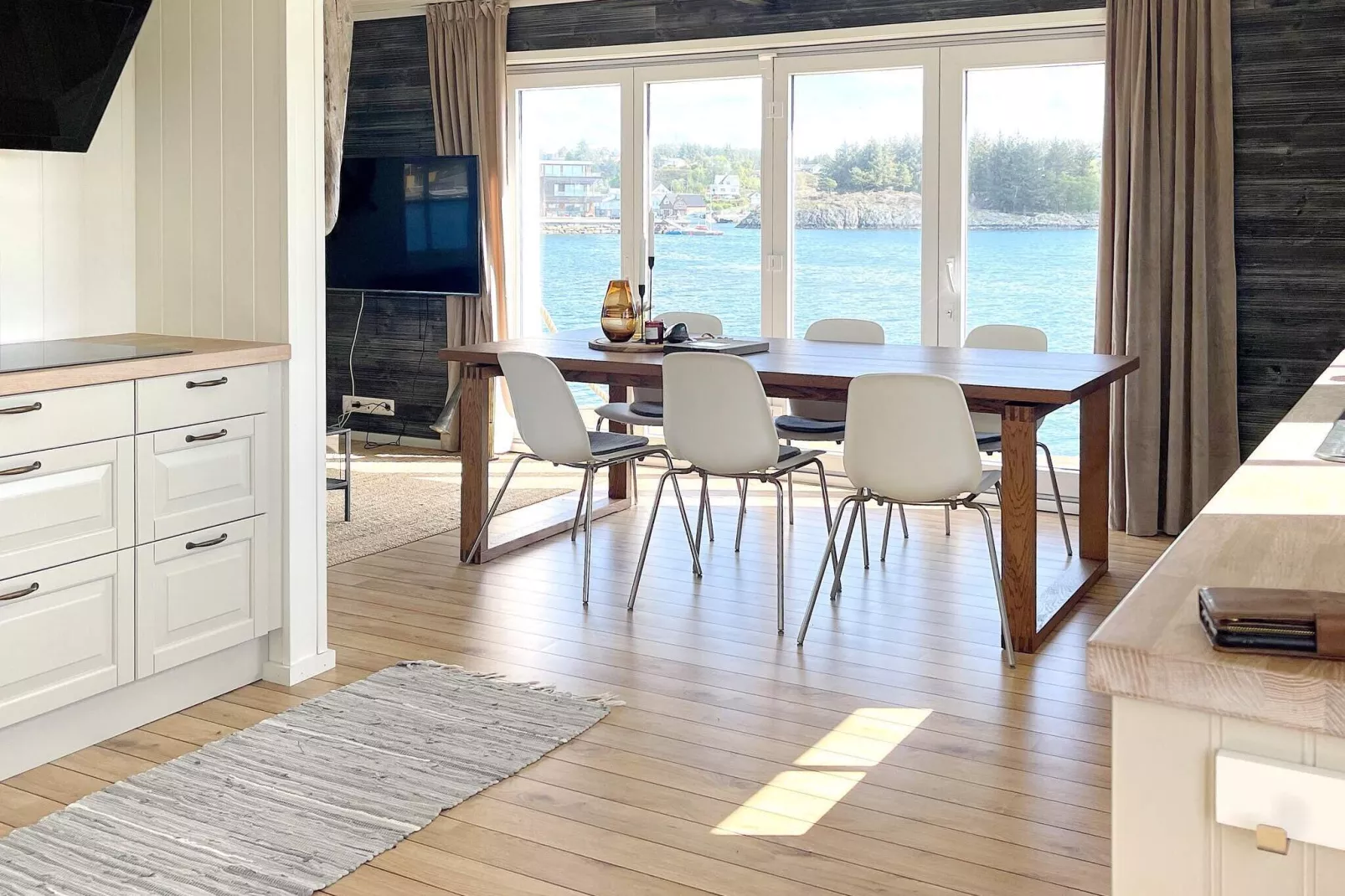 12 Personen Ferienhaus in bremnes-By Traum-Innen