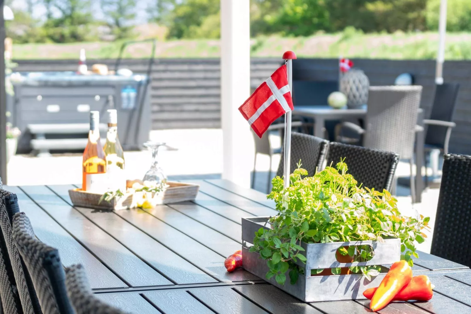 18 Personen Ferienhaus in Nørre Nebel-Im Freien