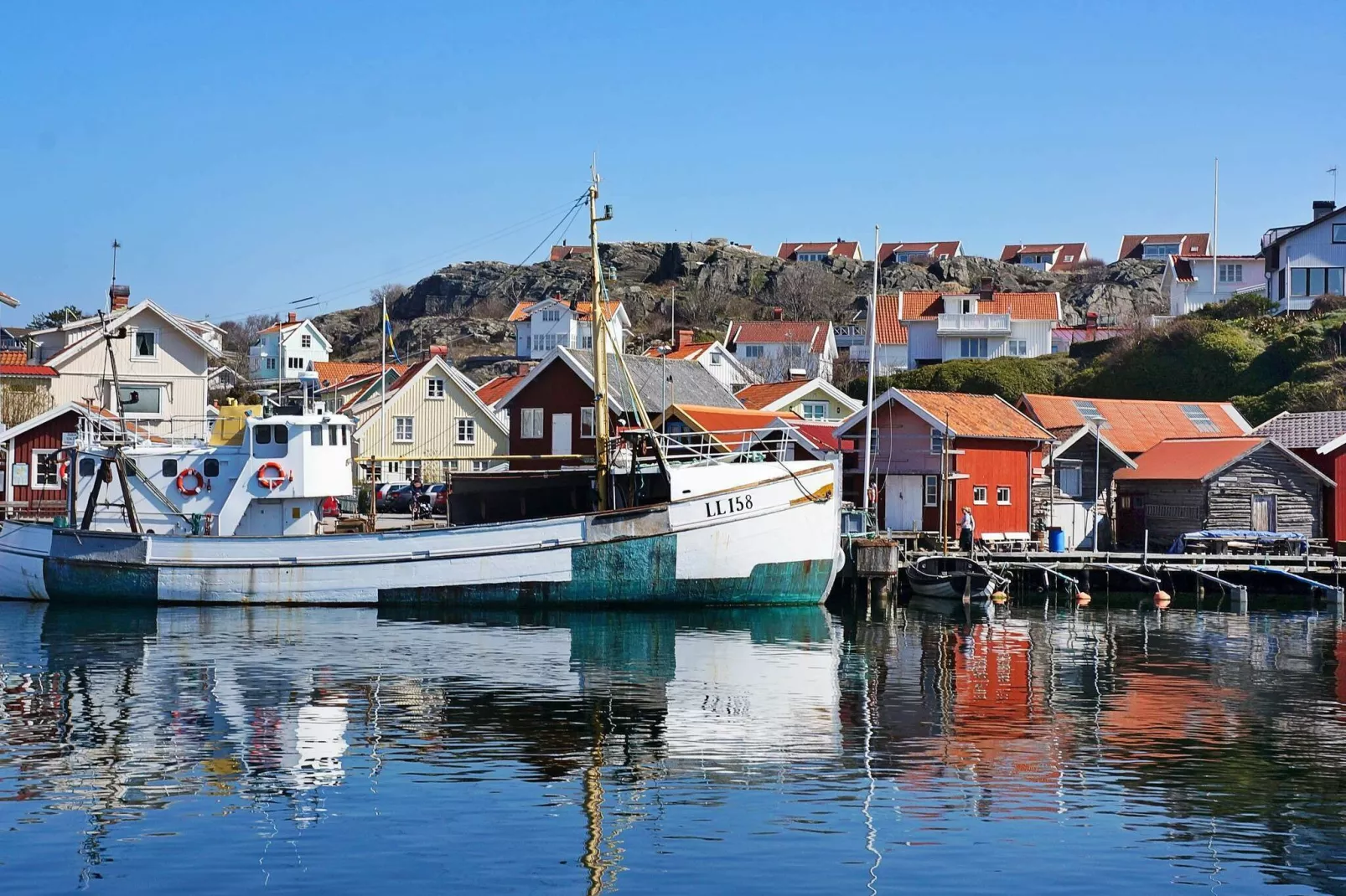 4 person holiday home in GRUNDSUND-Water view