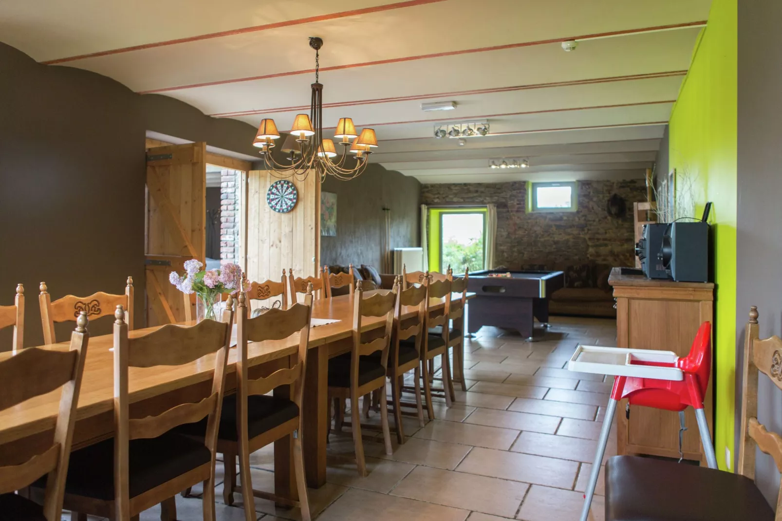 Villa Borlon-Dining room