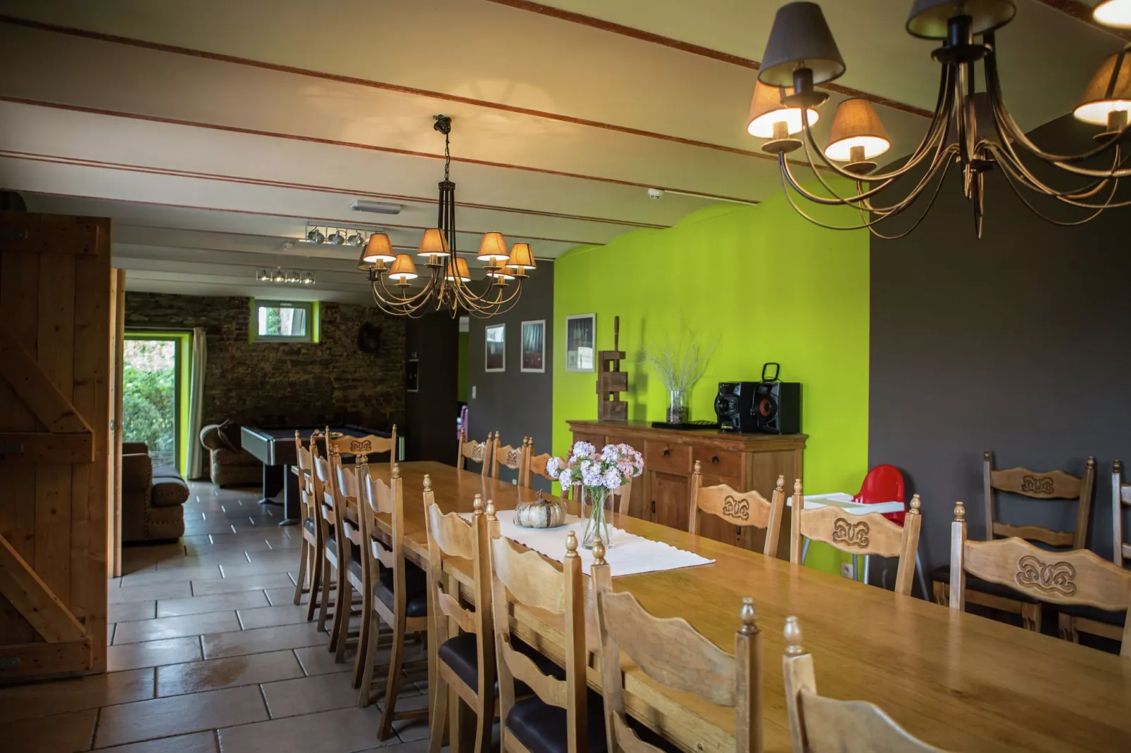 Villa Borlon-Dining room