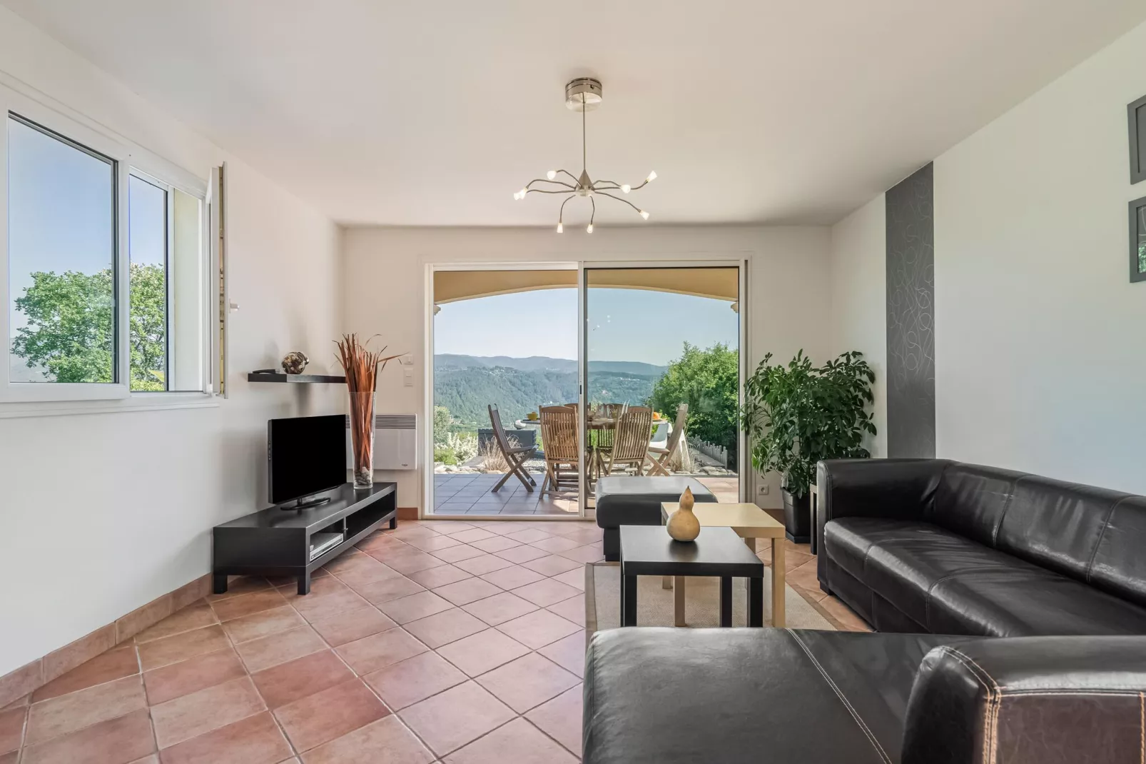 Villa - LES VANS-Wohnzimmer