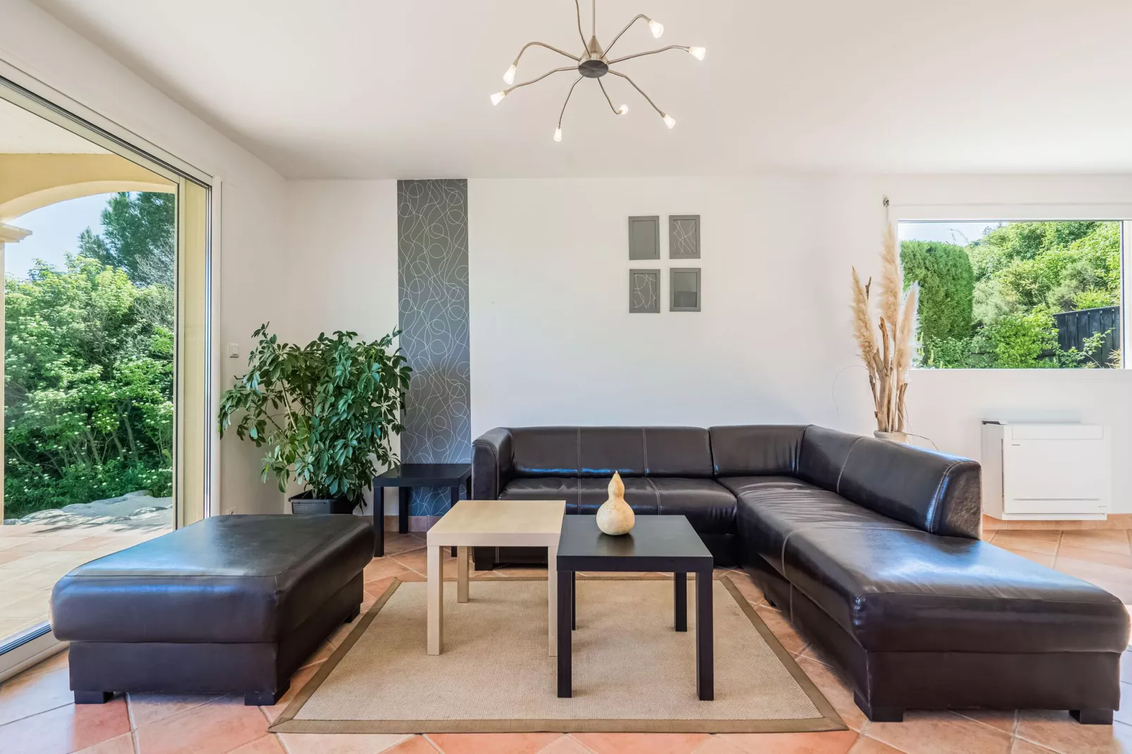 Villa - LES VANS-Wohnzimmer