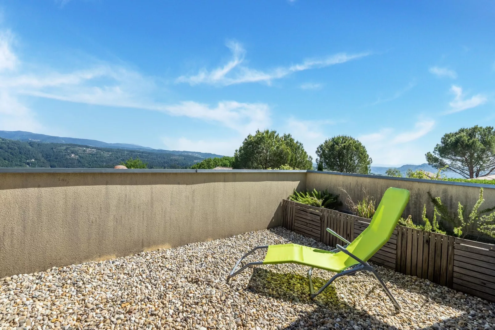Villa - LES VANS-Terrasse/Balkon
