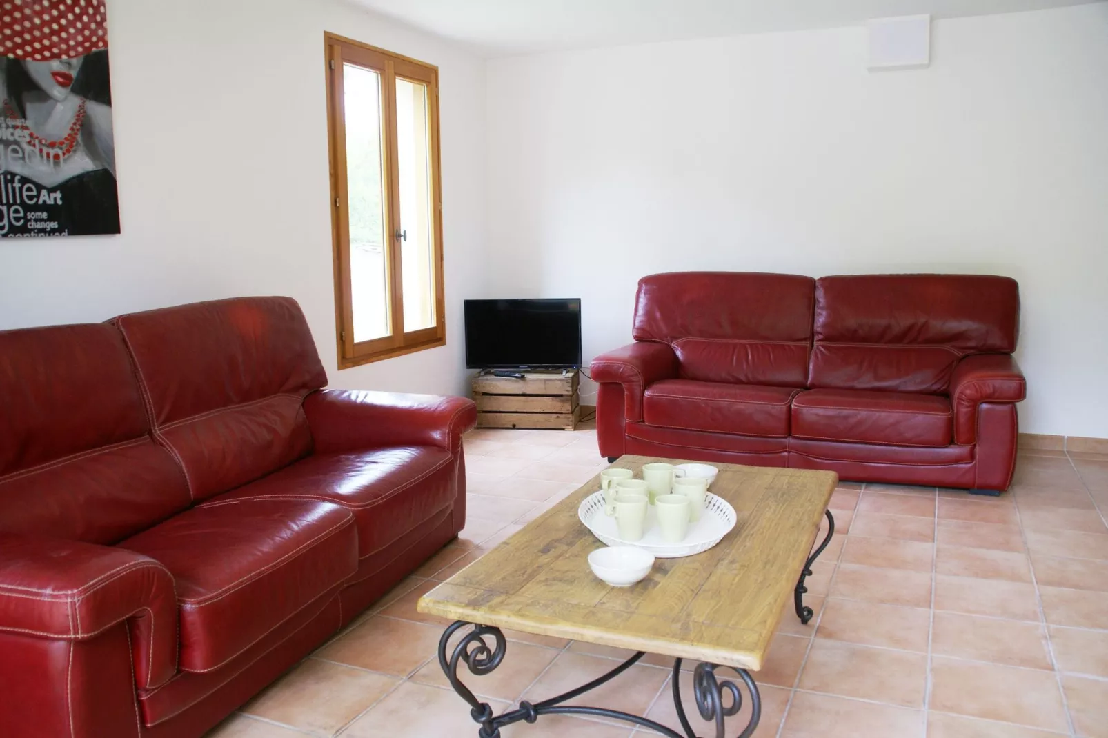 Villa - Les Vans 5pers-Living room