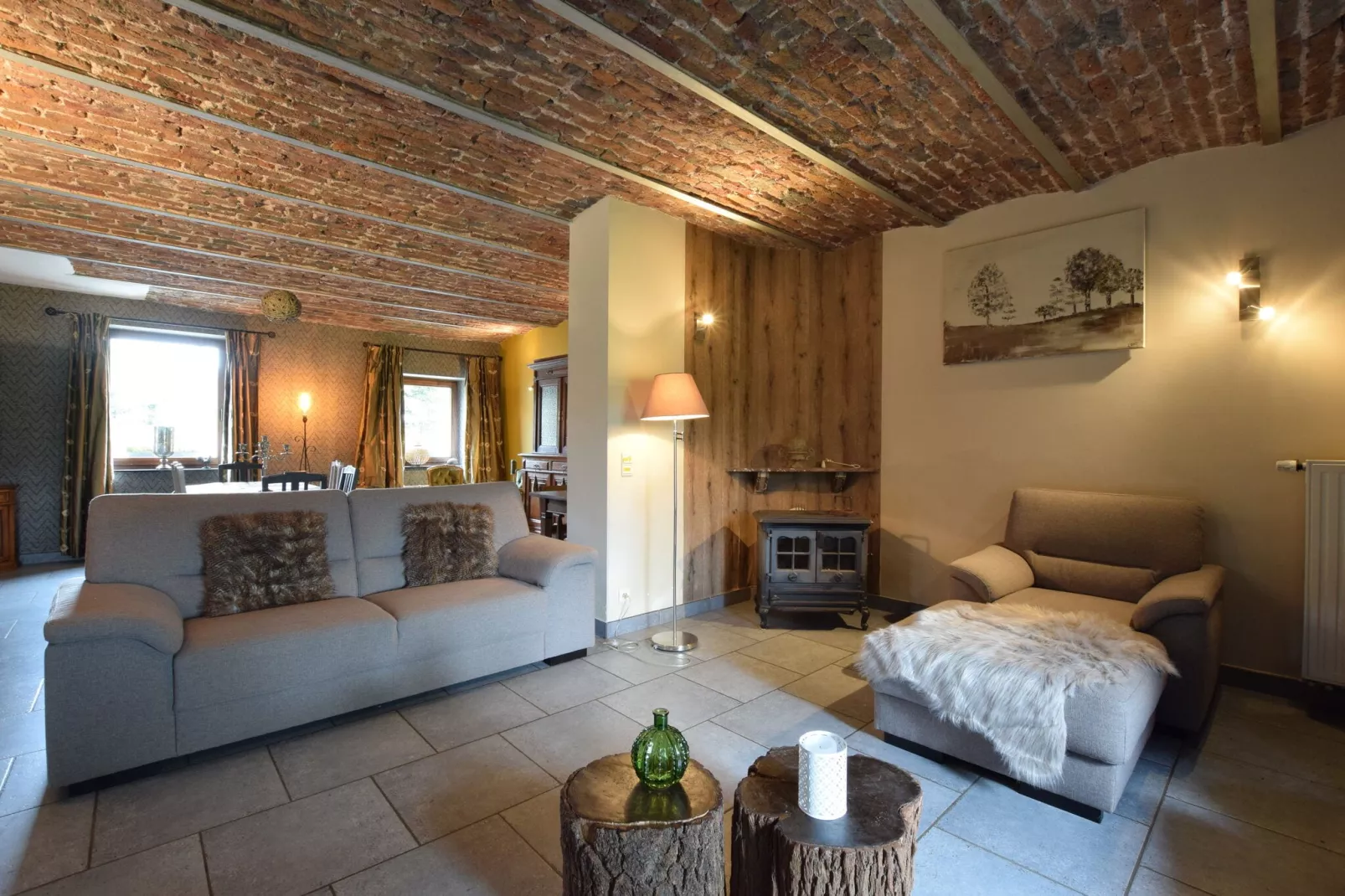 Au Vert Pâturage-Wohnzimmer