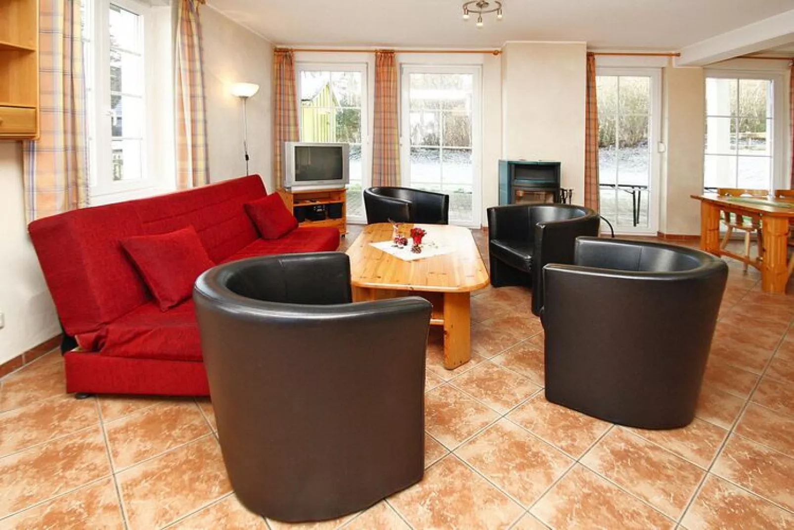 Ferienhaus einzelstehend 115m² 12 Pax-Living room