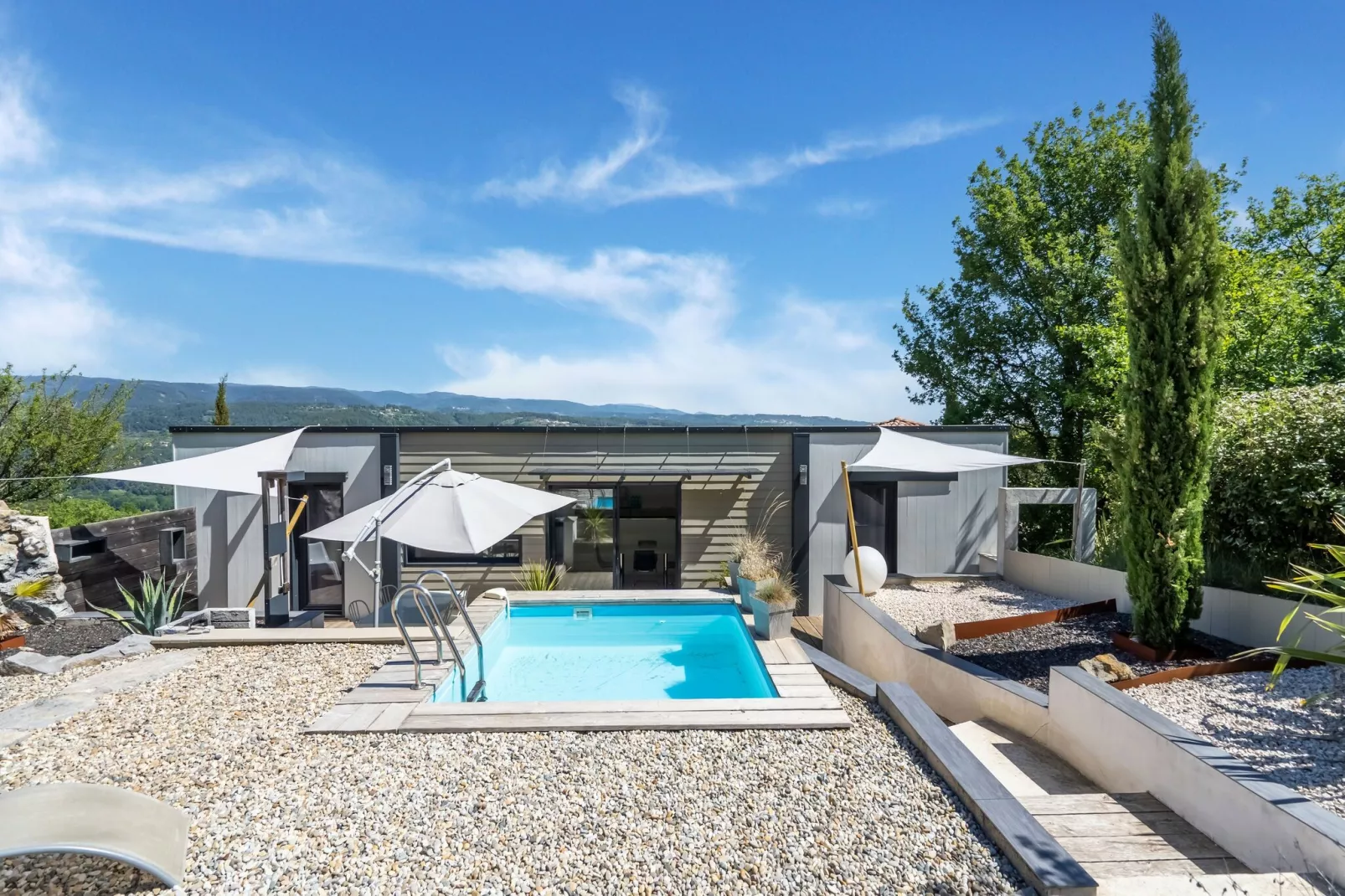 Villa - Les Vans-Schwimmbad