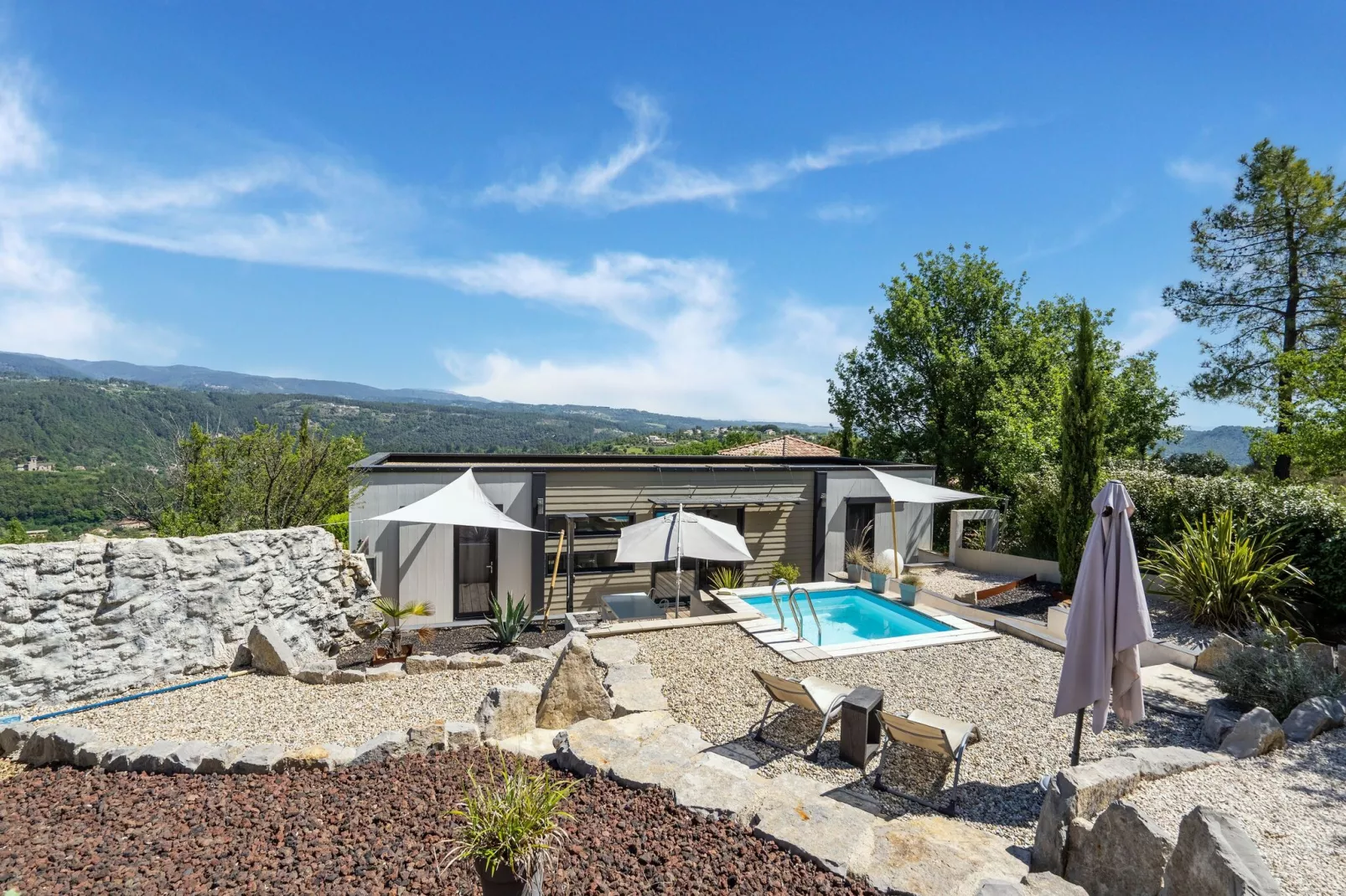 Villa - Les Vans-Schwimmbad