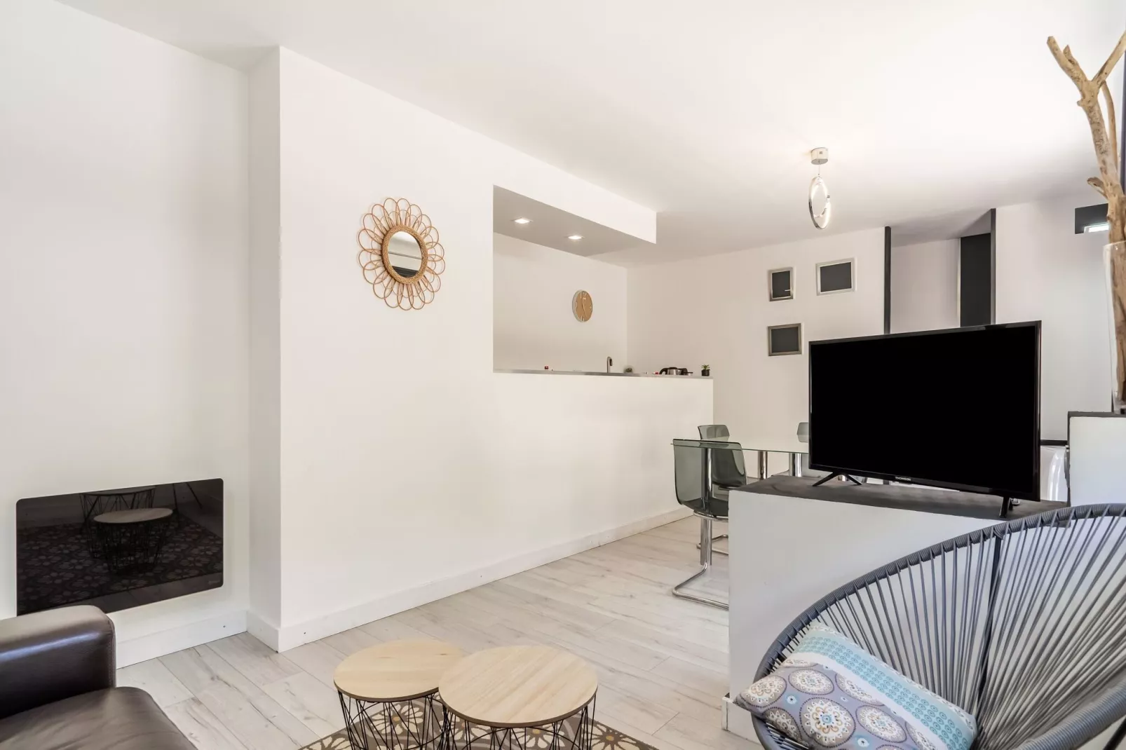 Villa - Les Vans-Wohnzimmer