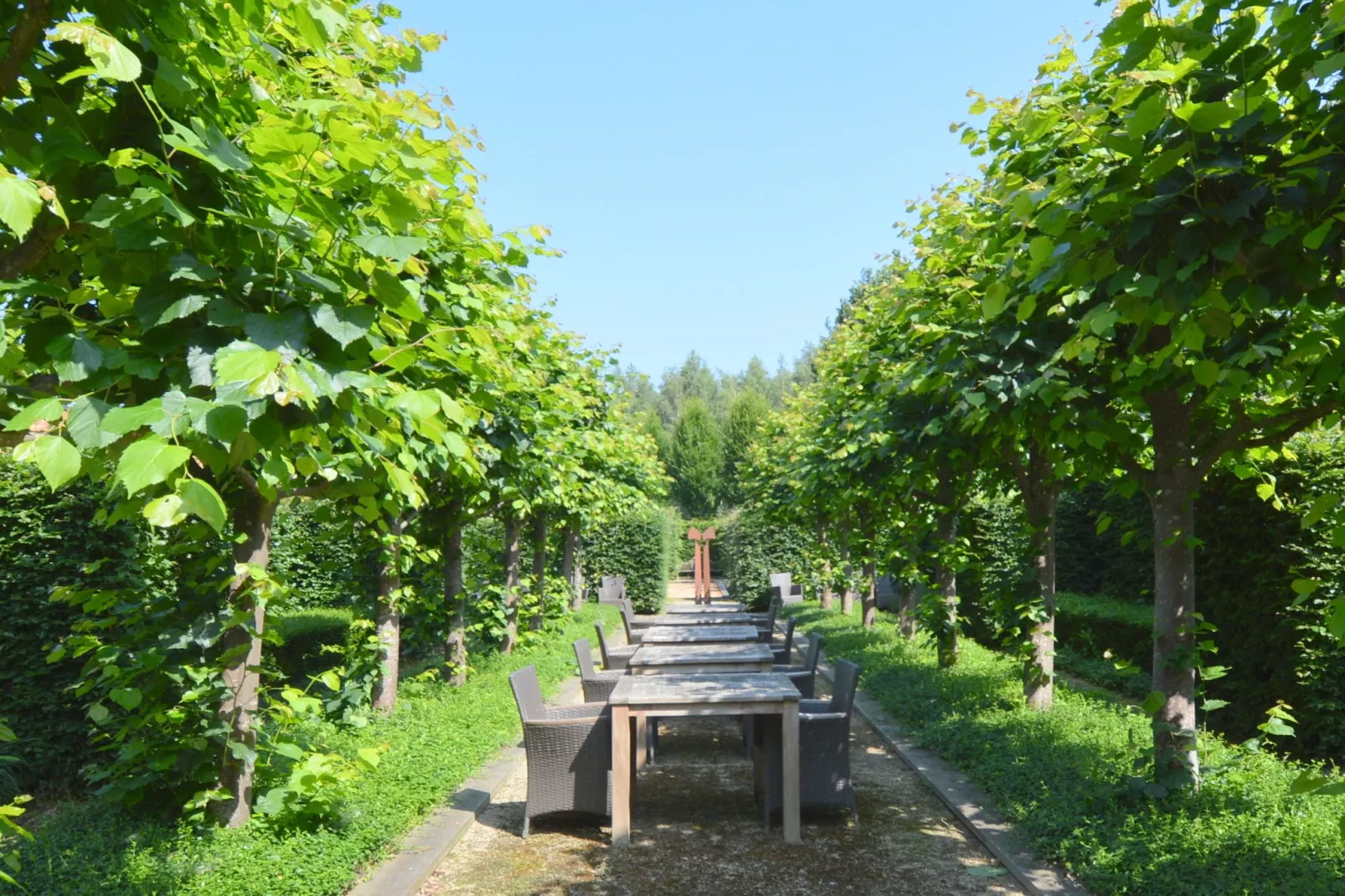 La Grande Maison Douce-Gardens summer