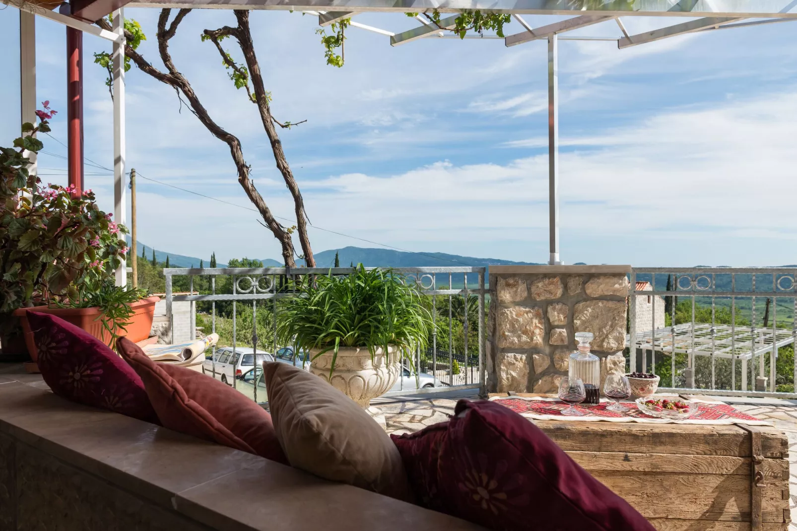 Villa Vino Veccios-View summer