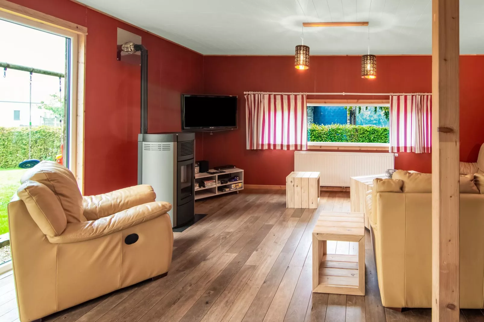Le Chalet des Fagnes-Living room