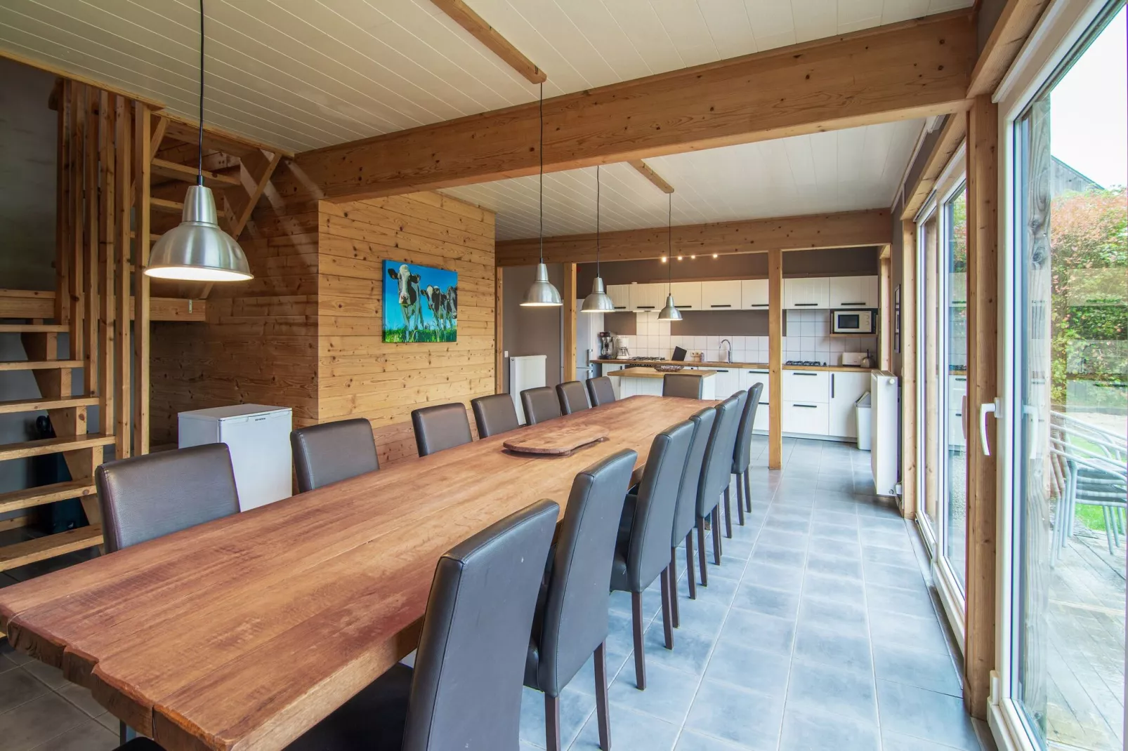 Le Chalet des Fagnes-Dining room
