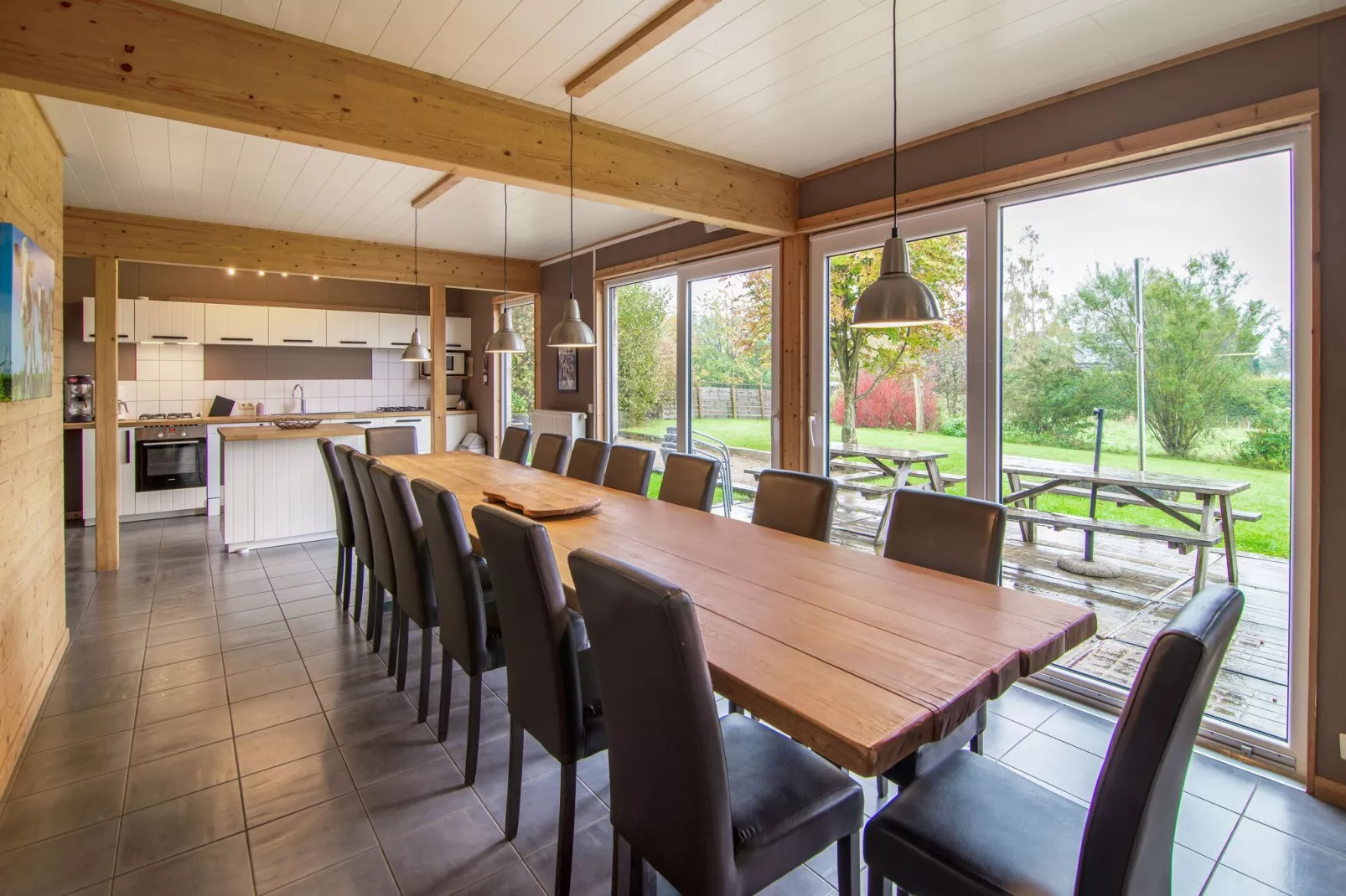 Le Chalet des Fagnes-Dining room