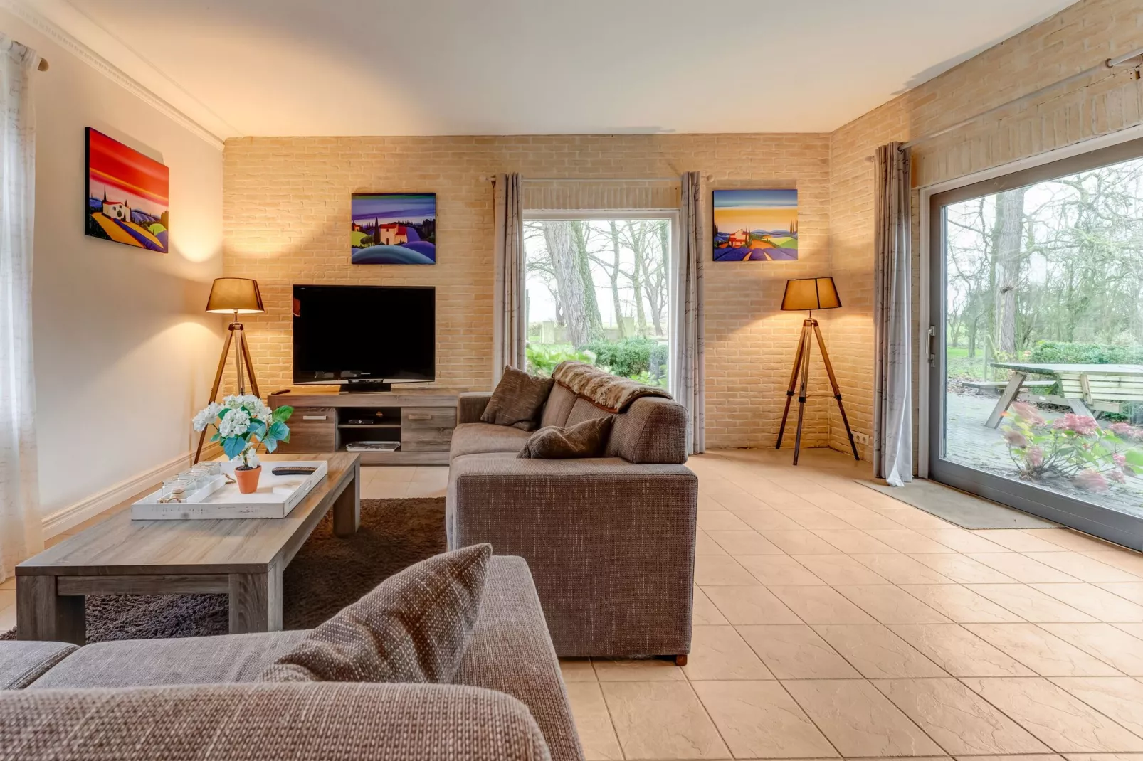 Landgoed Anna's Parck - familie appartement - Salon