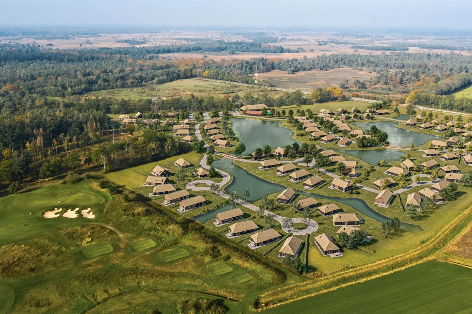 Vakantiepark De Heihorsten 3-Areas summer 1km