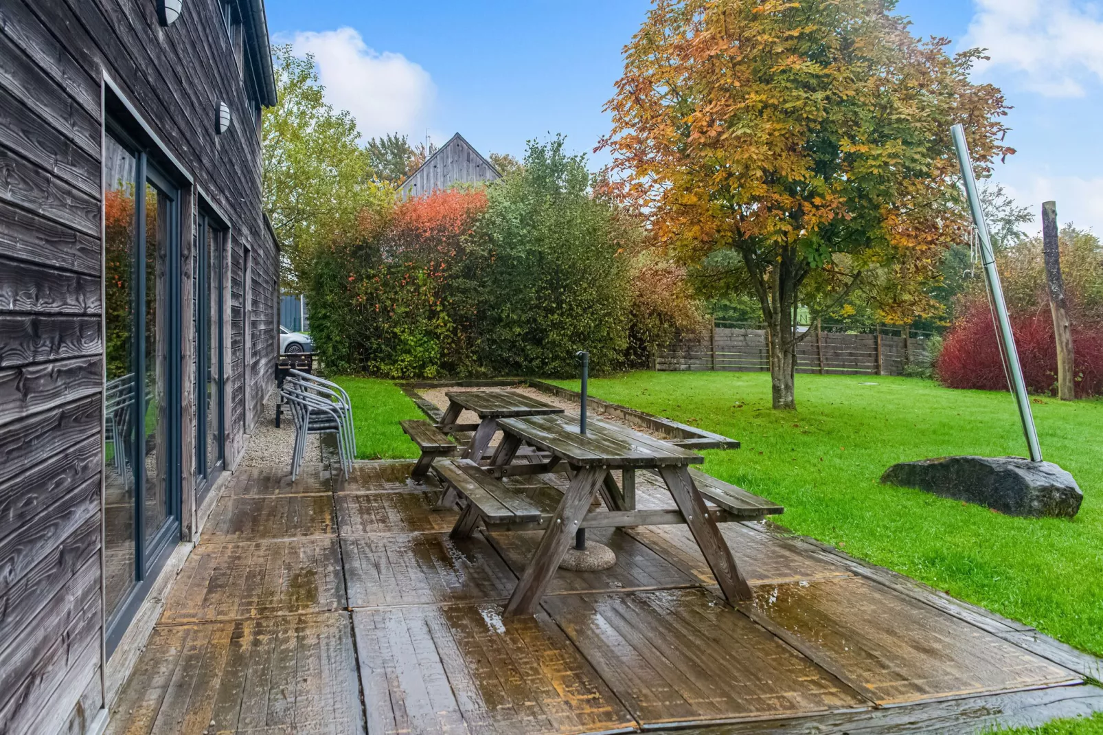 Le Chalet des Fagnes-Terrace balcony