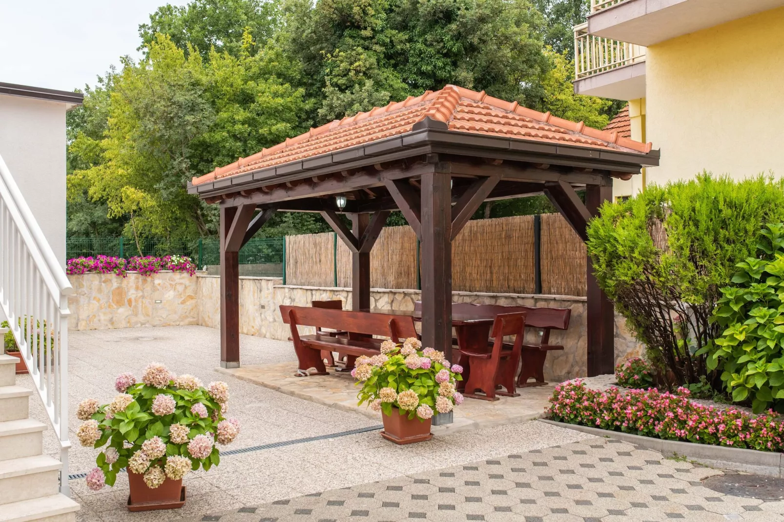 Apartman Milas 1and2 - Gardens in summer