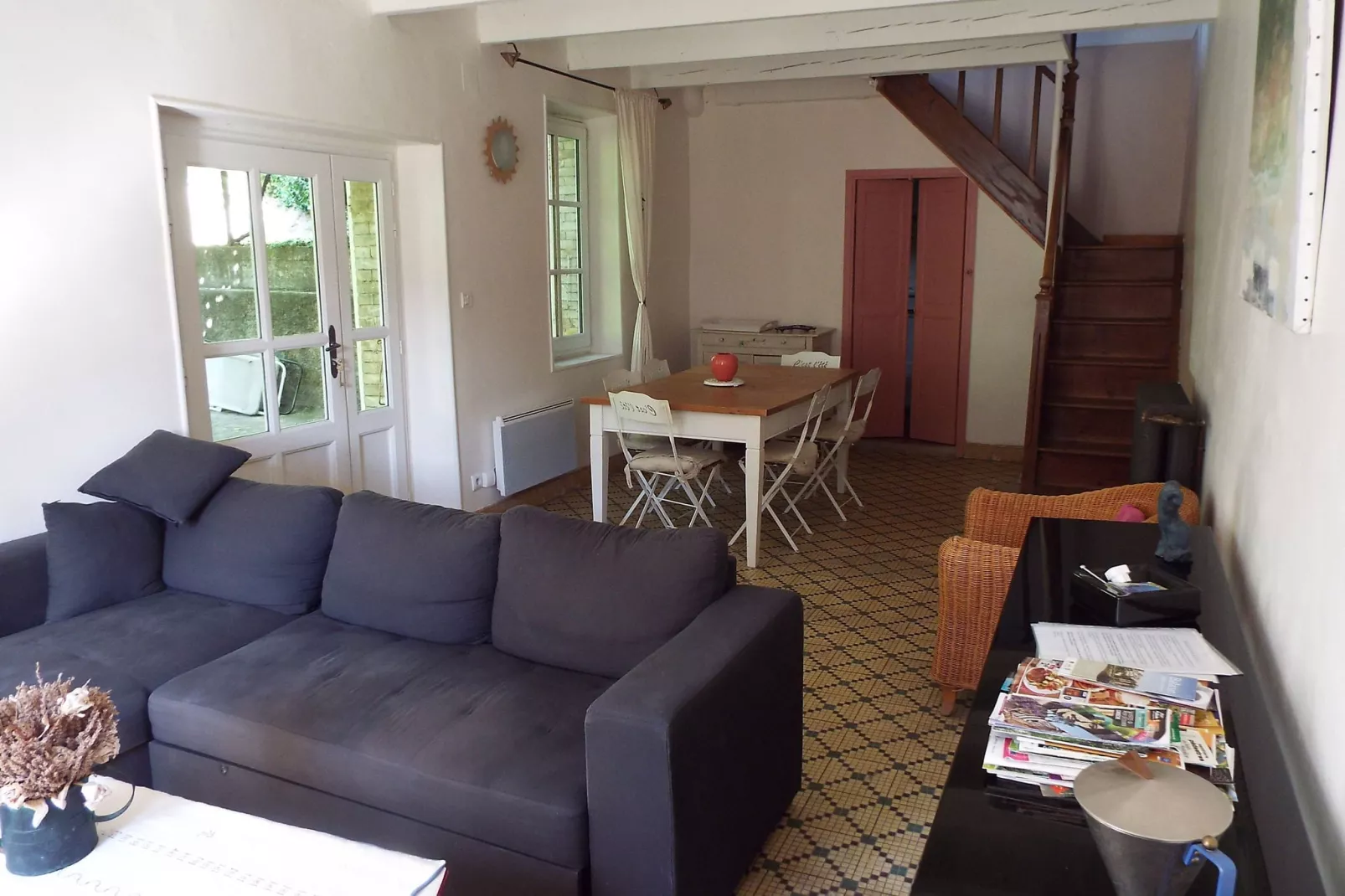 Maison de vacances - La Pergola-Living room