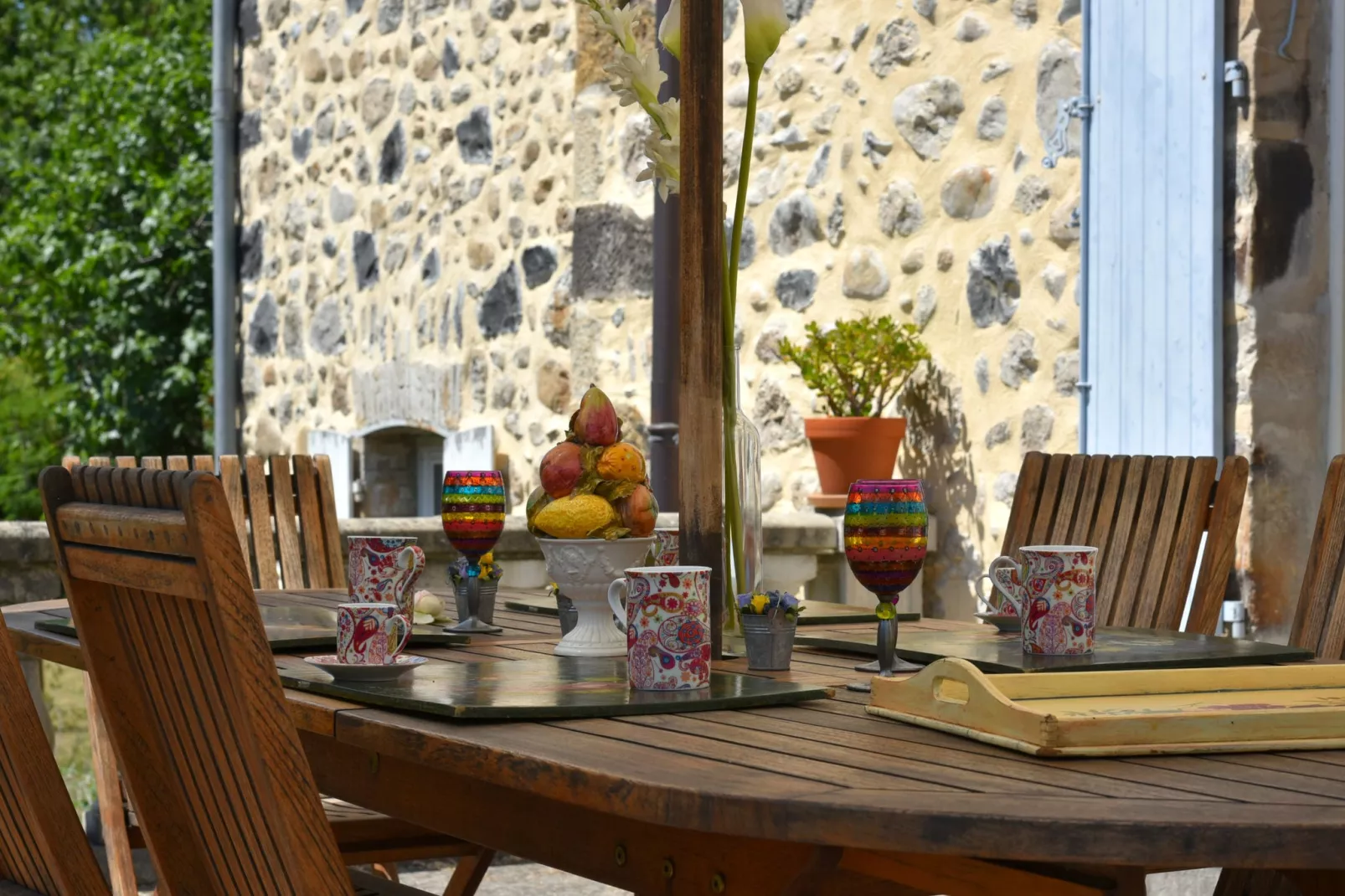 Maison de vacance - La Magnanerie-Außenbereich Sommer