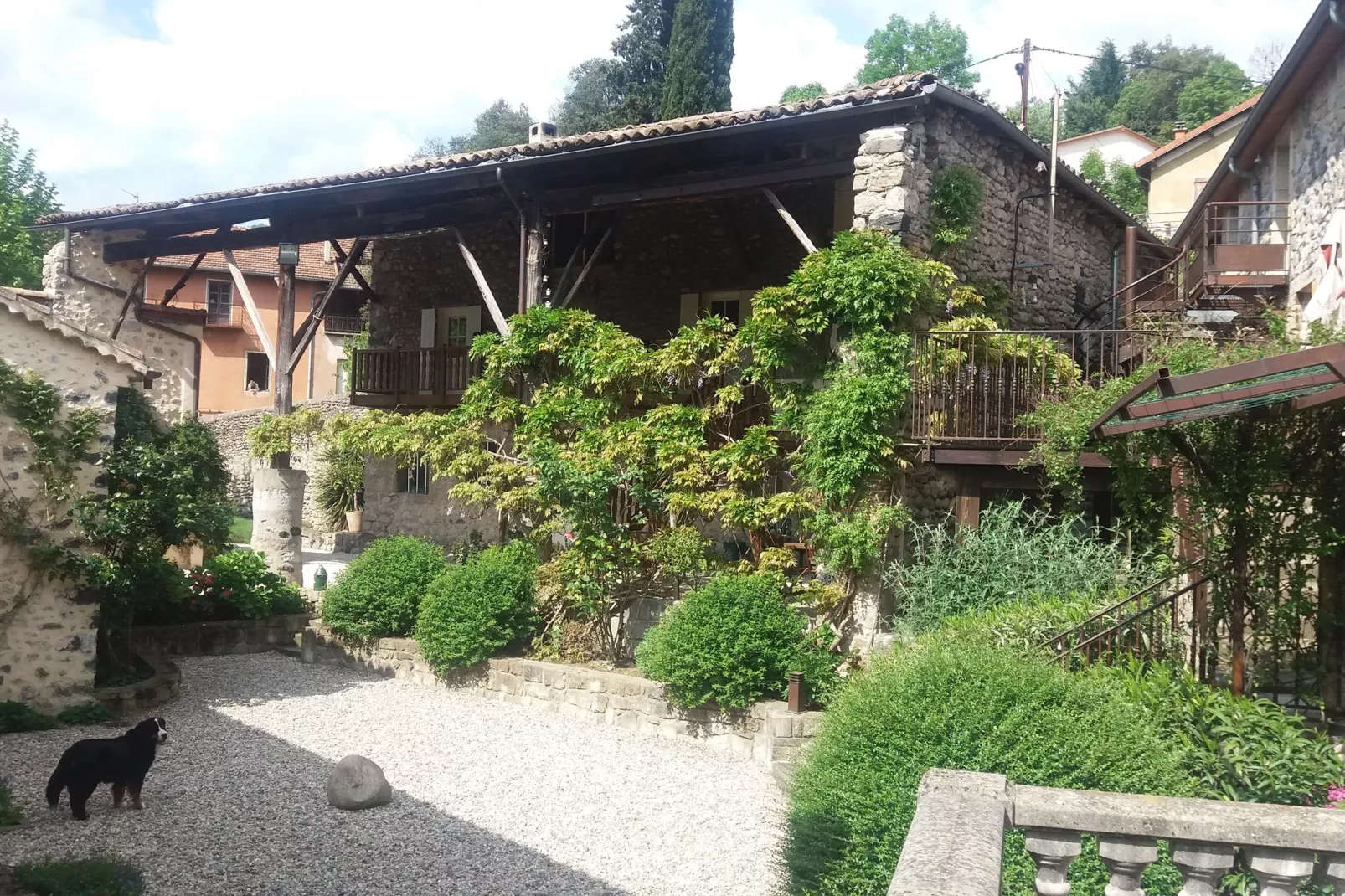Gite - La Filature-View summer