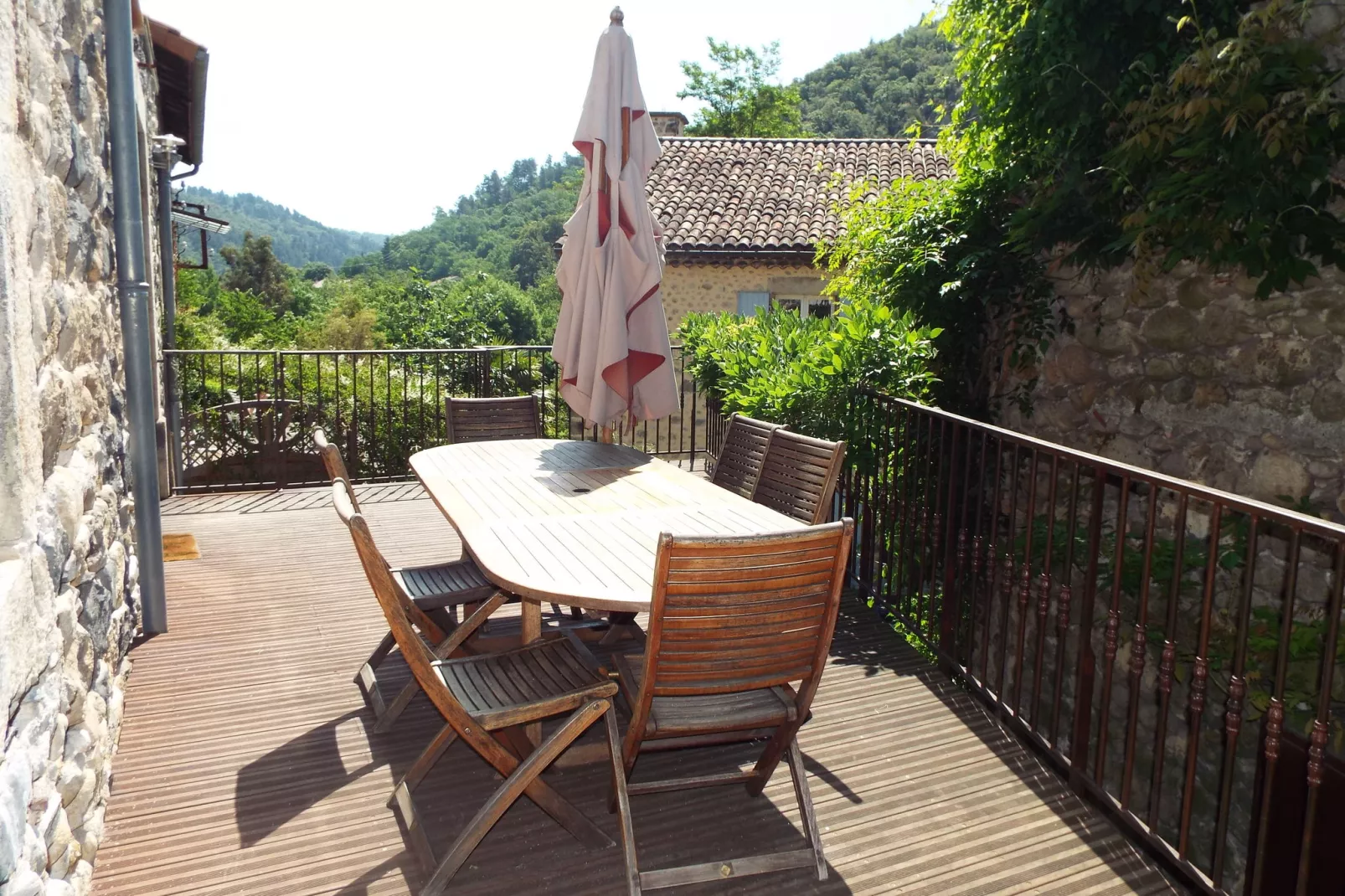 Gite - La Filature-Terrace balcony