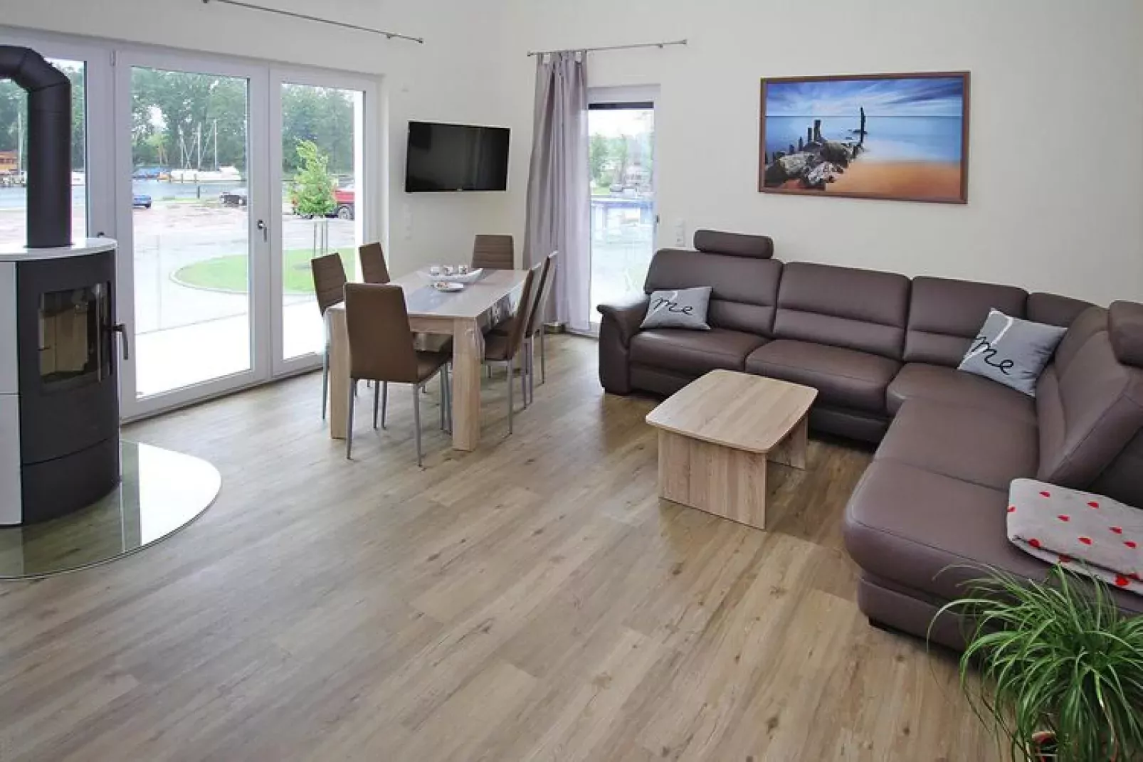 Apartment Hafenflair / Haus 1 OG-Wohnung 3 4 Pers-Living room