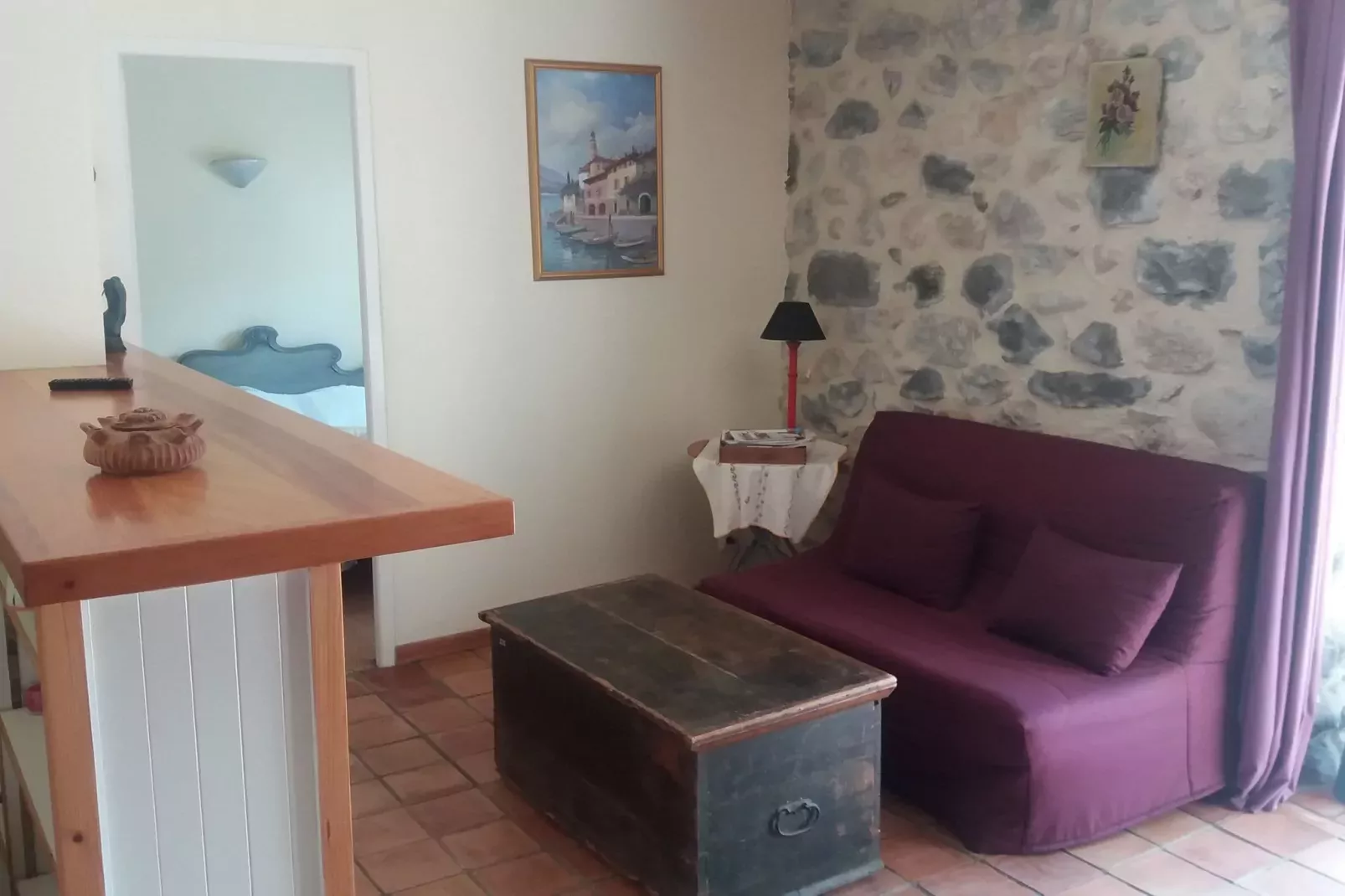 Gite - La Casita-Living room