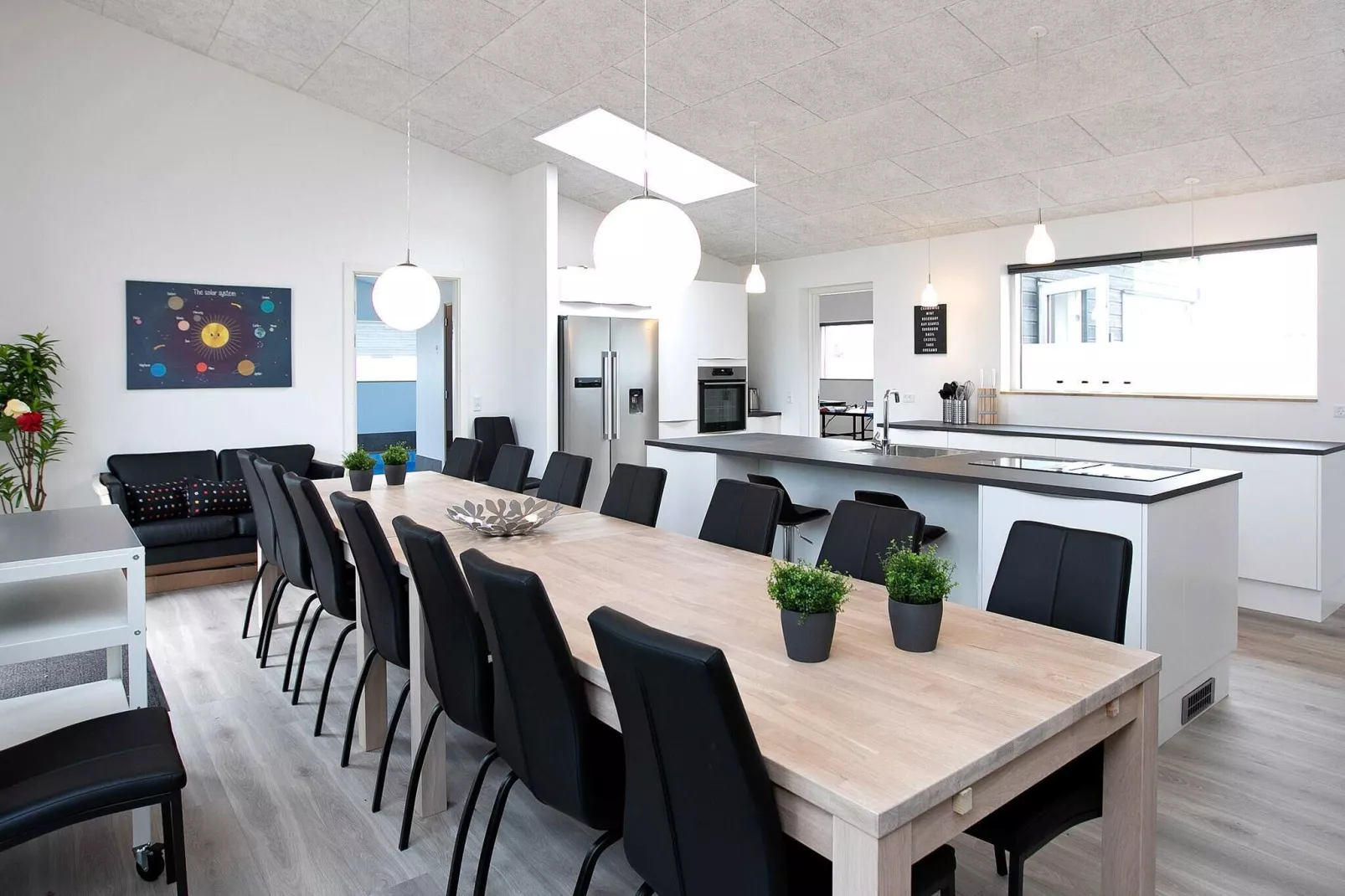 Maison de vacances pour 16 a Væggerløse-Intérieur