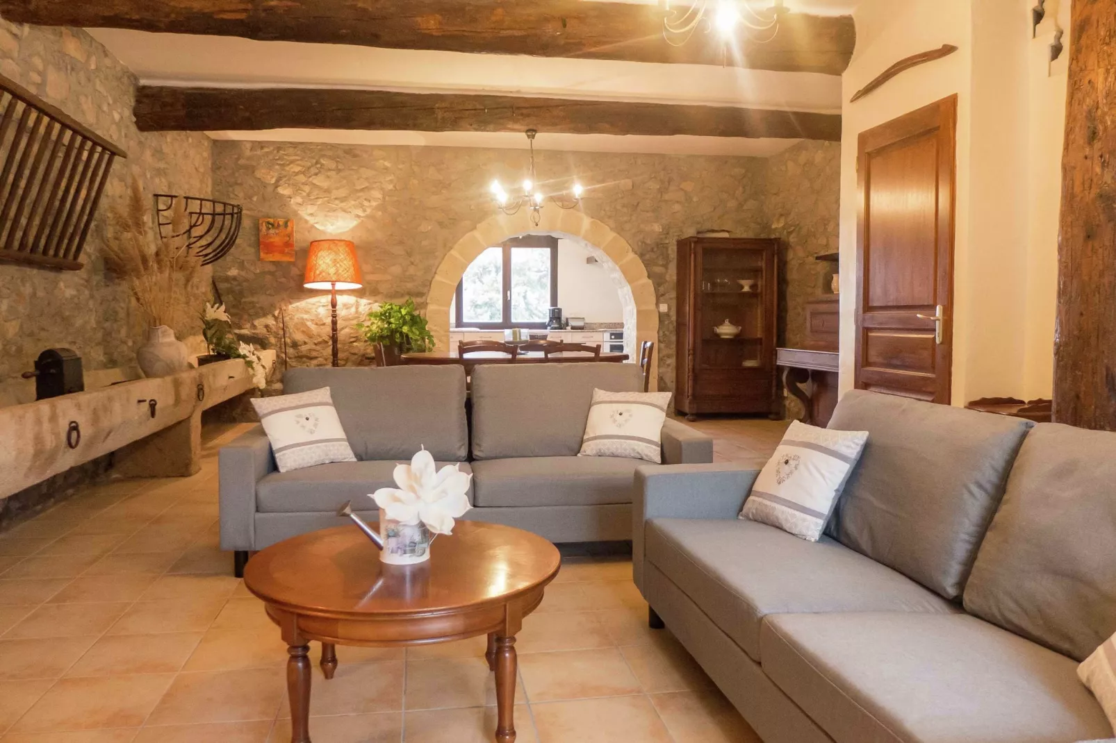 Affele - MONTBRUN-DES-CORBIÈRES-Living room