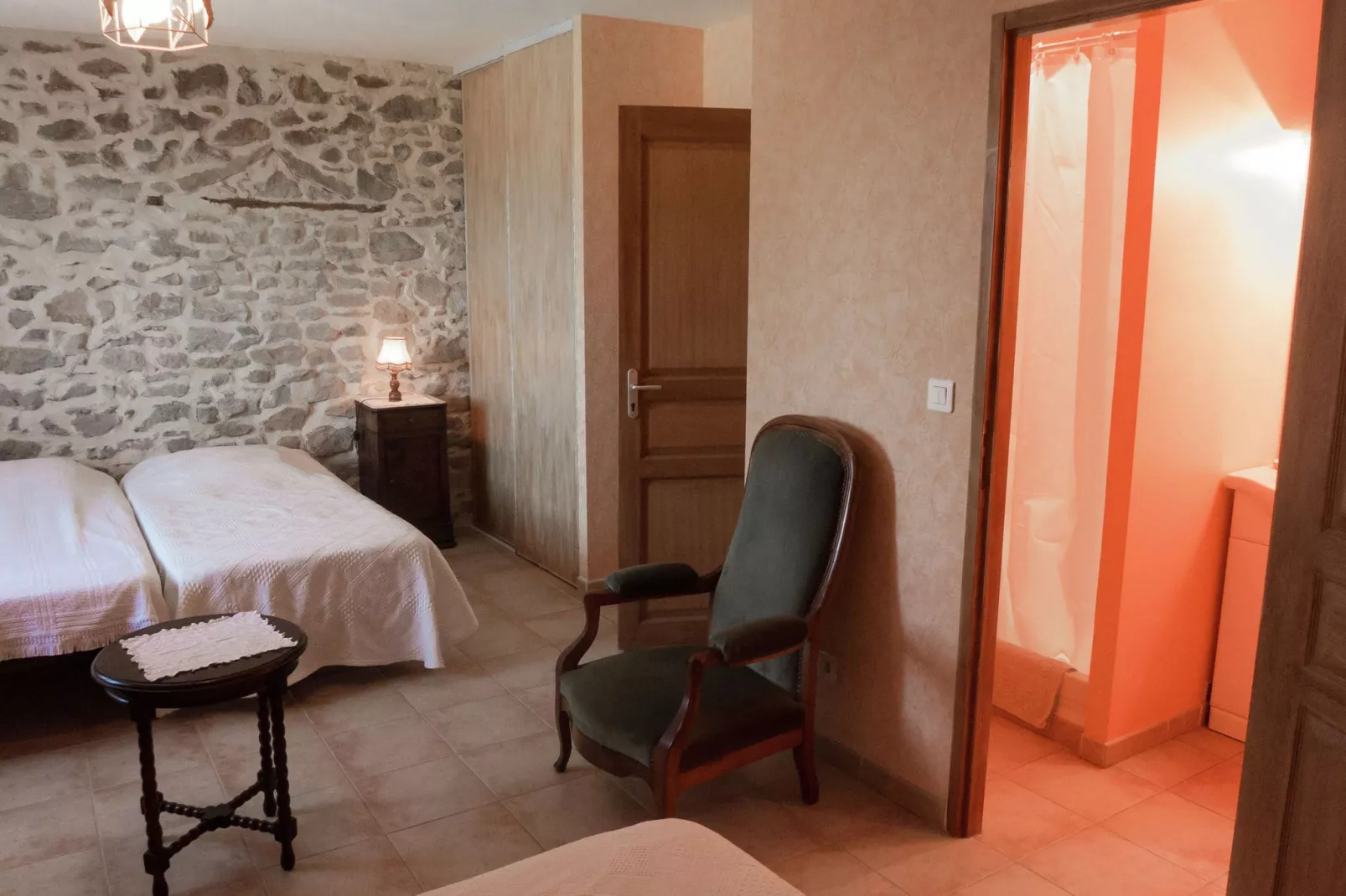 Affele - MONTBRUN-DES-CORBIÈRES-Bedroom